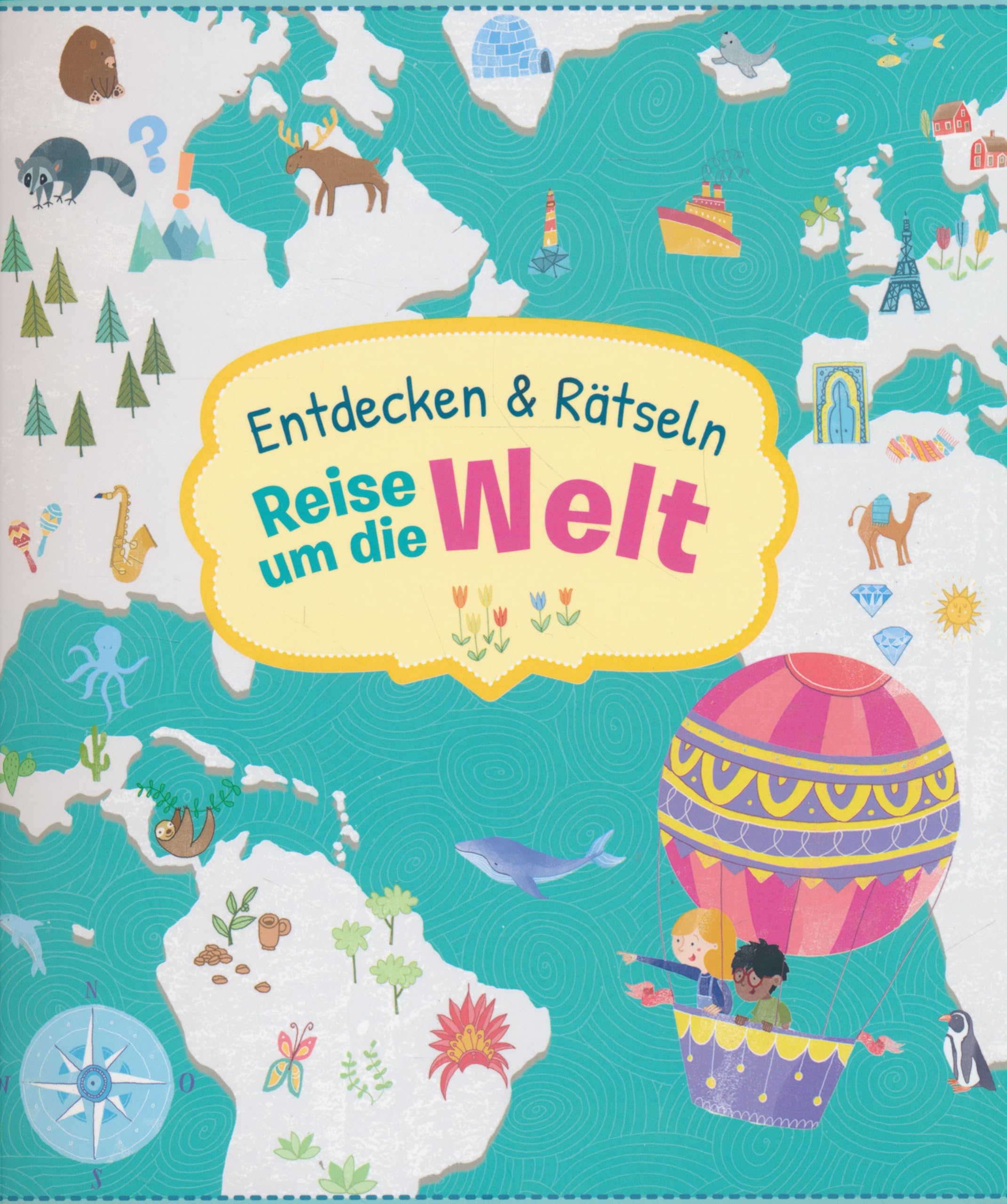 Entdeckem & Rätseln - Reise um die Welt Tiptoi & Games