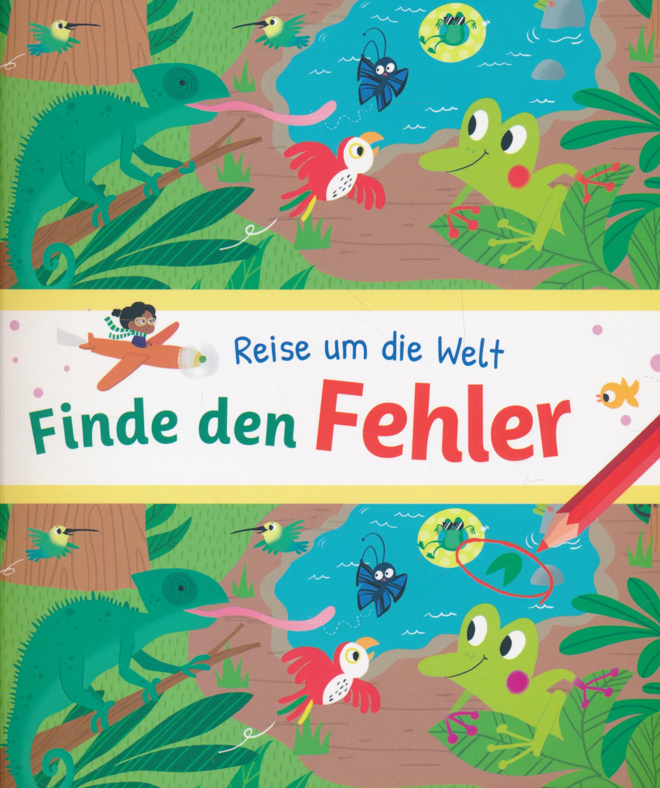Reise um die Welt - Finde den Fehler Books