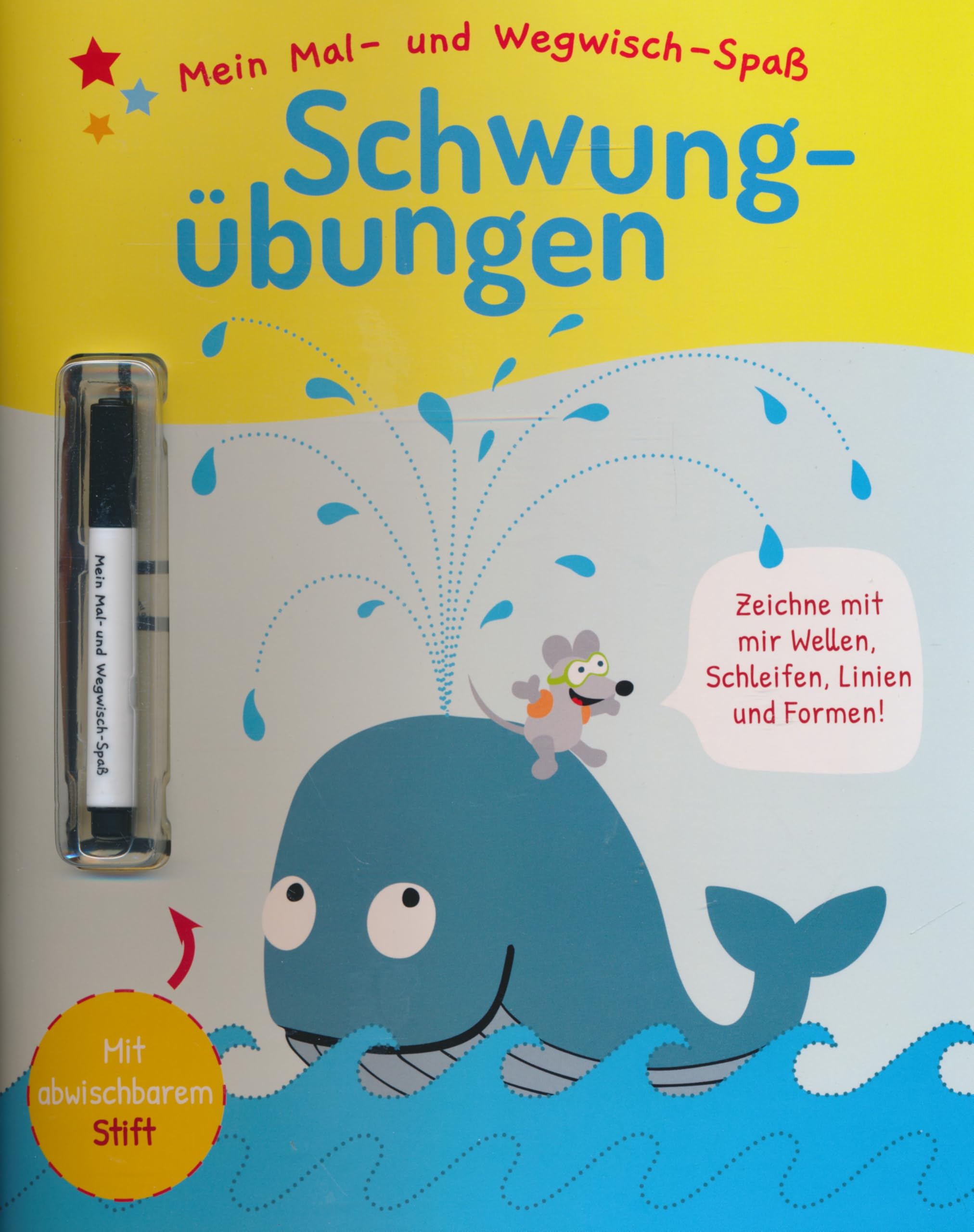 Schwungübungen - Mein Mal- und Wegwisch-Spaß Tiptoi & Games