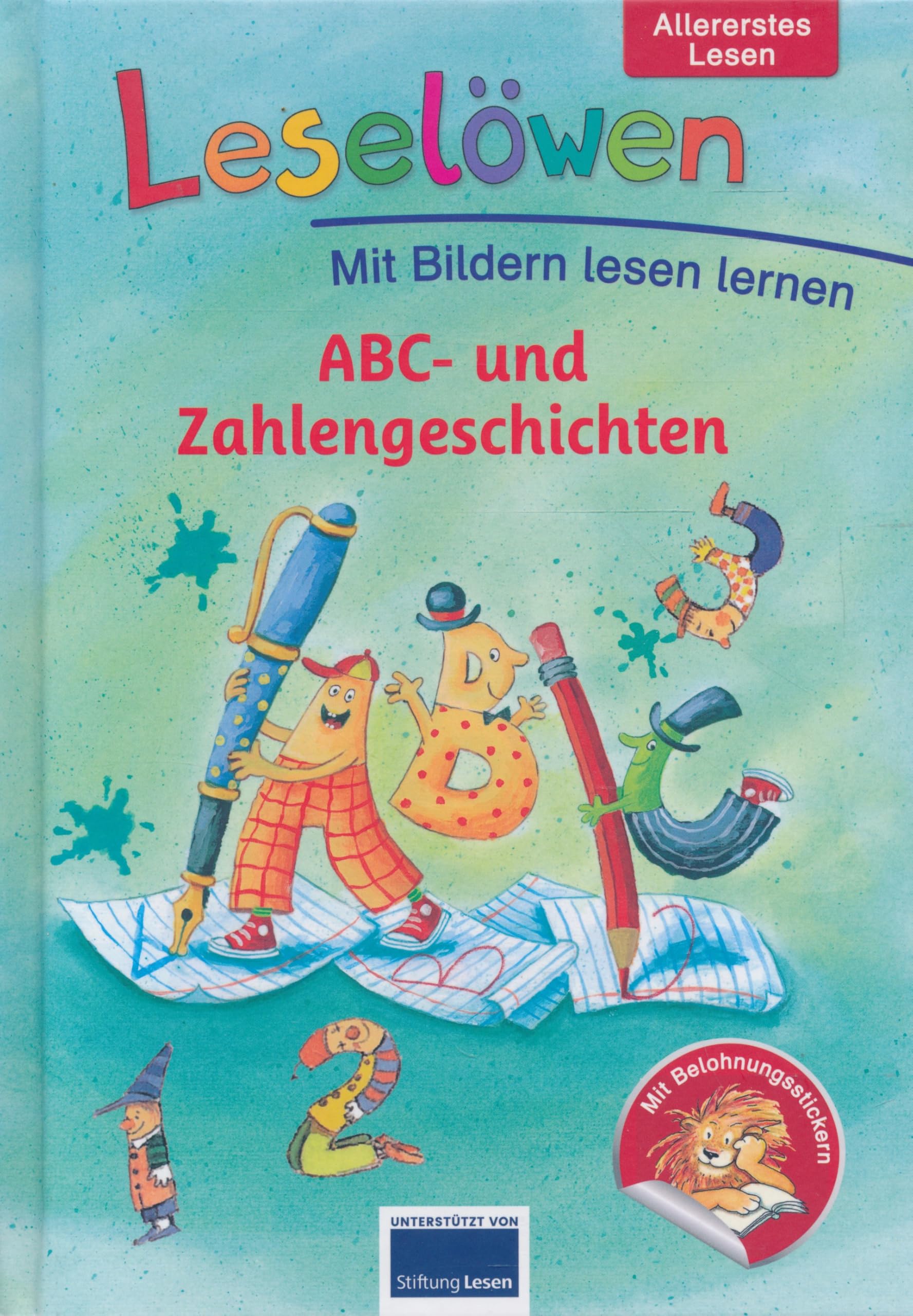 Leselöwen, ABC- und Zahlengeschichten - Allererstes Lesen, Vor und Mitlesen ab 5 Jahres Books