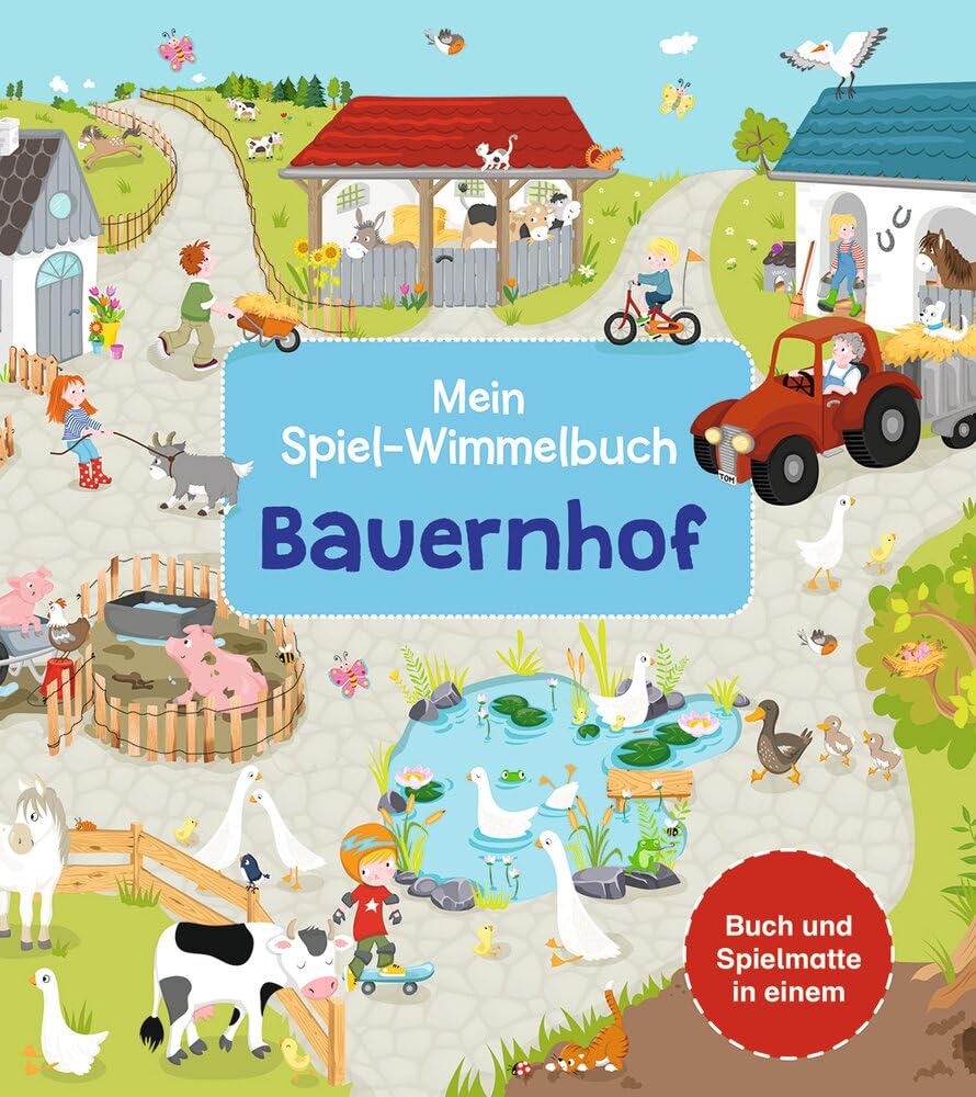 Mein Spiel-Wimmelbuch: Bauernhof Tiptoi & Games