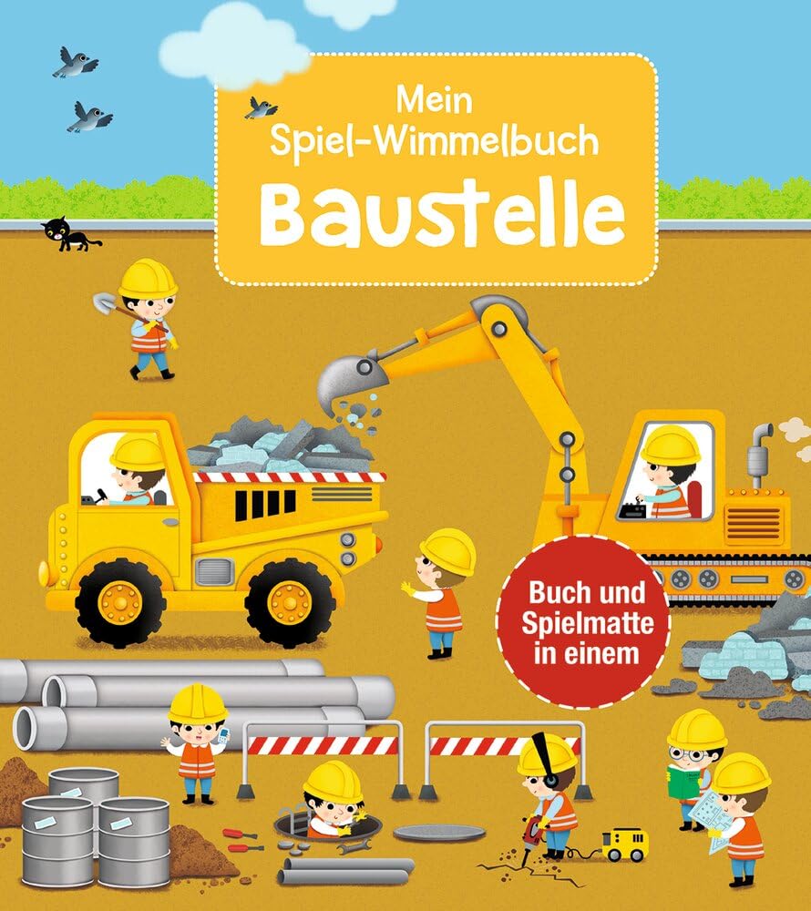 Mein Spiel-Wimmelbuch: Baustelle Tiptoi & Games