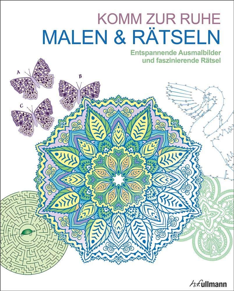 Malen und entspannen: Malen & Rätseln - Komm zur Ruhe Hobbies & Crafts