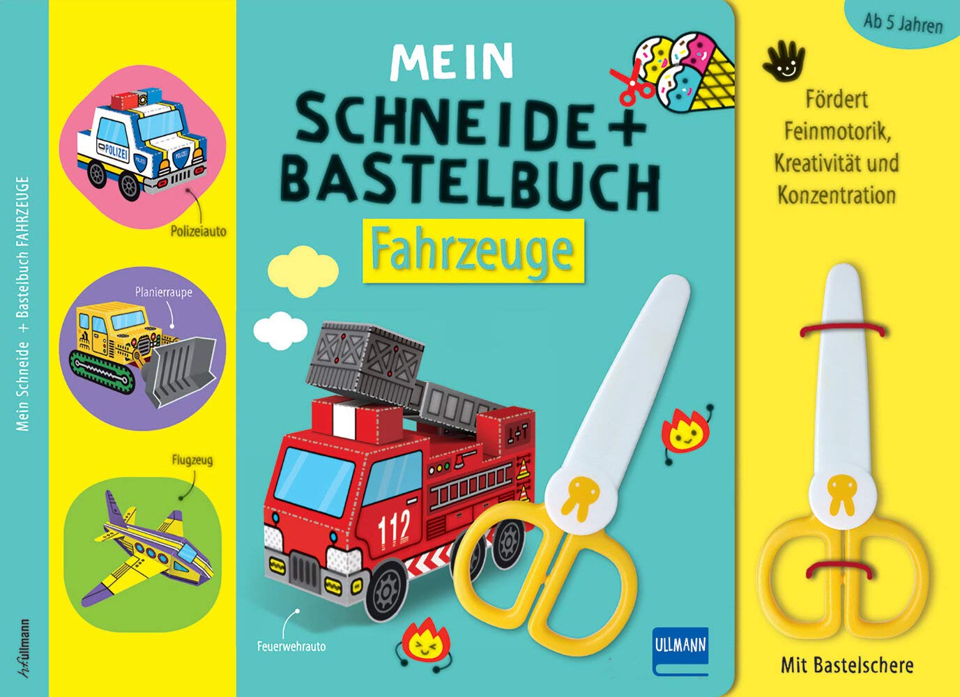 Mein Schneide- und Bastelbuch Fahrzeuge Hobbies & Crafts