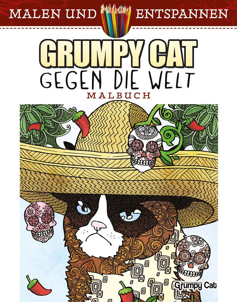 Malen und Entspannen: Grumpy Cat gegen die Welt book