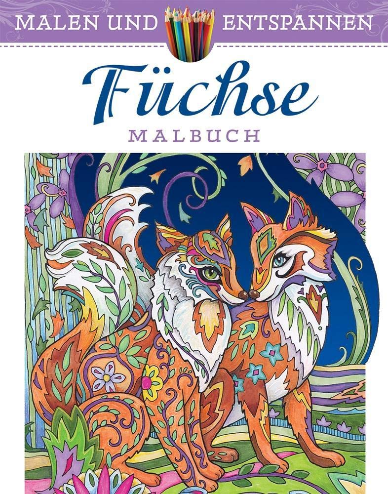 Malen und entspannen: Füchse Film, Art & Culture