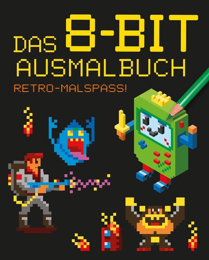 Das 8-bit-Ausmalbuch Film, Art & Culture