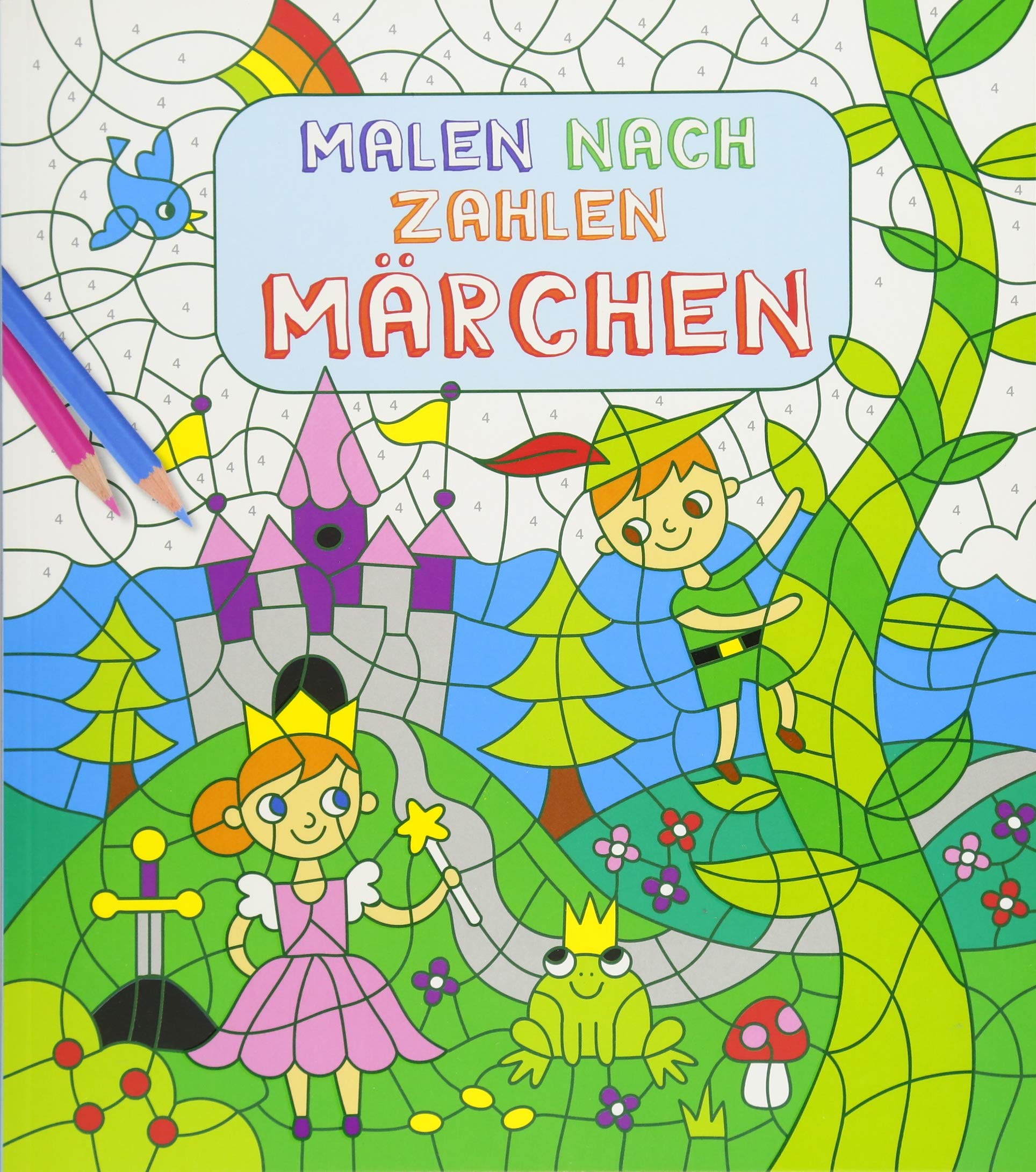 Malen nach Zahlen für Kinder: Märchen Tiptoi & Games