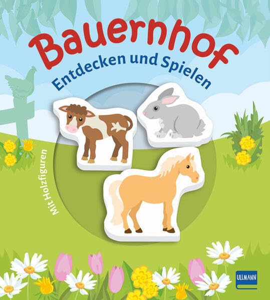 Bauernhof (Pappbilderbuch + 3 Holzfiguren) book