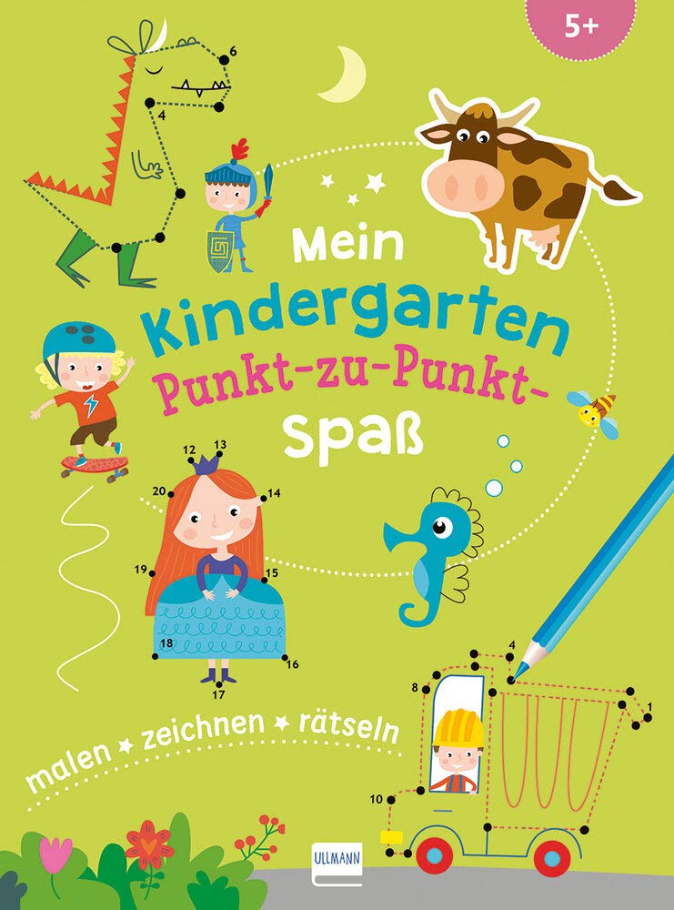 Mein Kindergarten Punkt-zu-Punkt Spaß: Malen, zeichnen, rätseln ab 5 Jahren - Auf spielerische Weise Farben, Formen und Zahlen lernen Tiptoi & Games