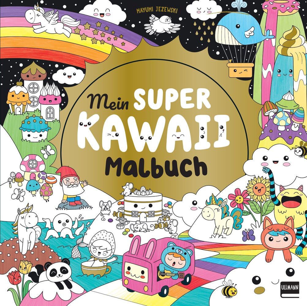 Mein super Kawaii - Malbuch Non-fiction