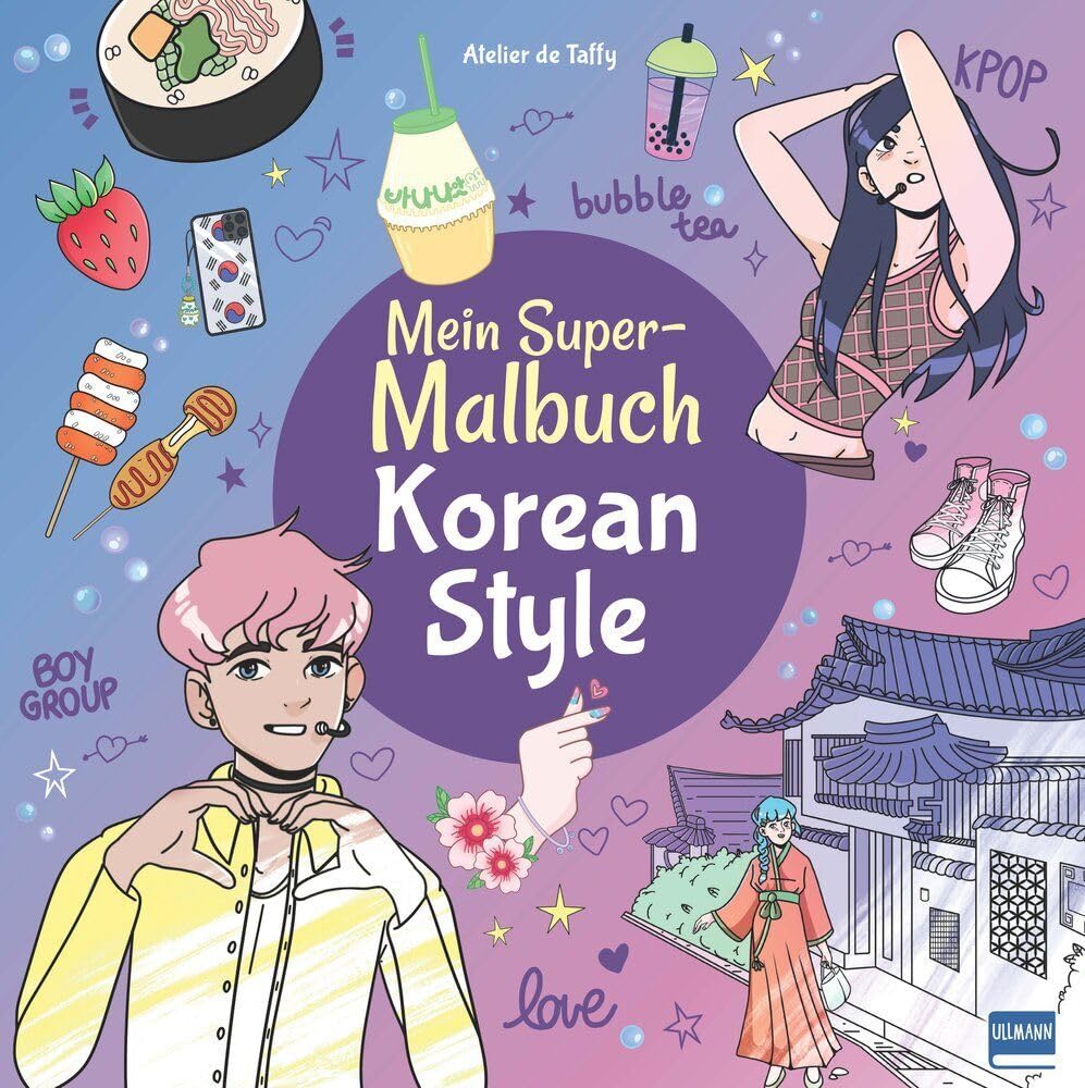 Mein Super-Malbuch - Korean Style Tiptoi & Games