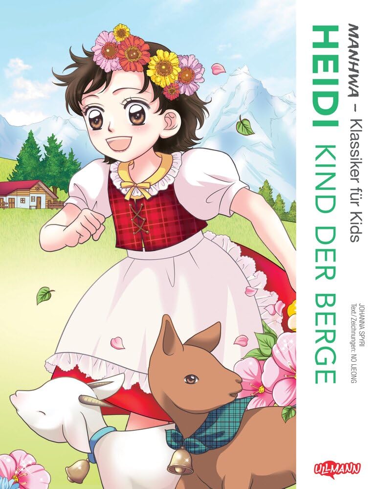 MANHWA - Klassiker für Kids - Heidi, Kind der Berge (komplett in Farbe) Manga