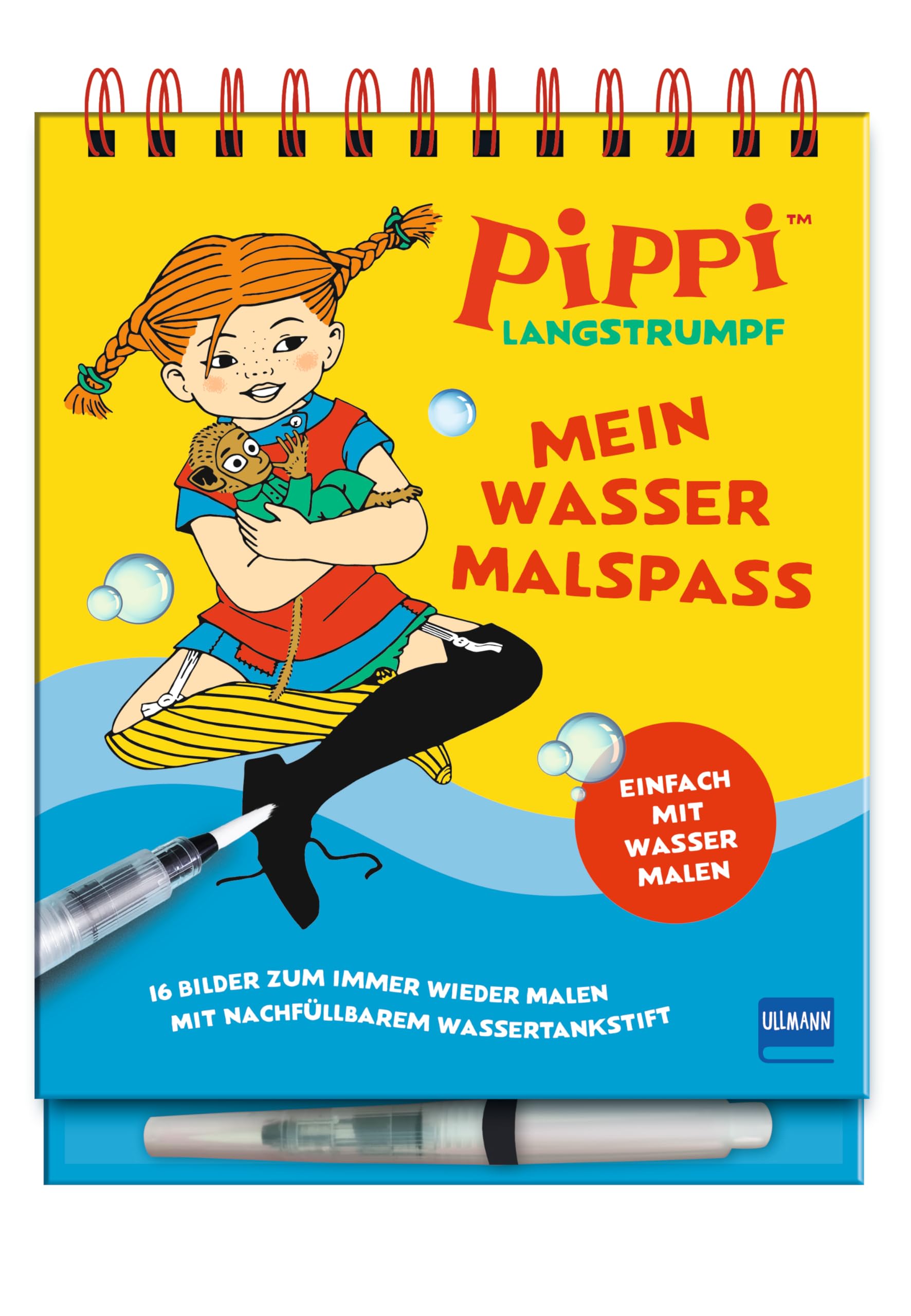 Pippi Langstrumpf - Mein Wassermalspaß Non-fiction