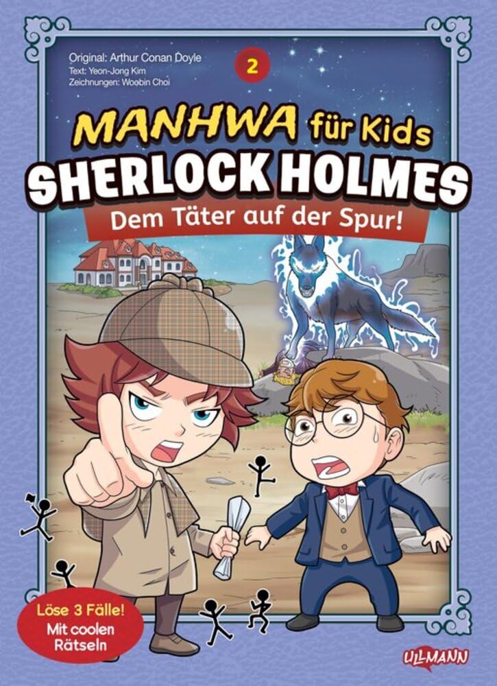 Manhwa für Kids: Sherlock Holmes (Band 2) - Dem Täter auf der Spur Manga