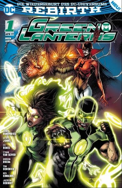 Green Lanterns: Bd. 1: Planet des Zorns Manga