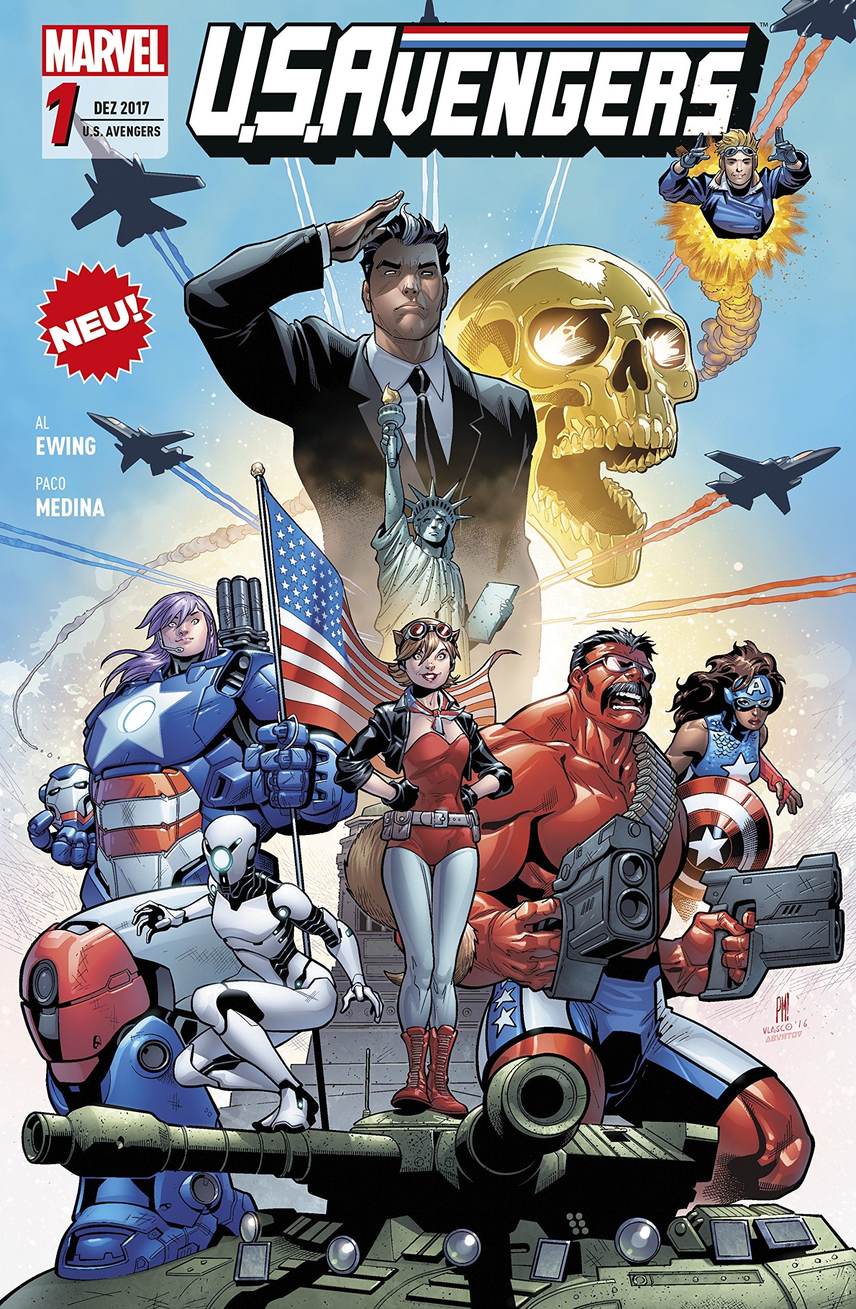 U.S.Avengers: Bd. 1: Helden, Spione und Eichhörnchen Manga