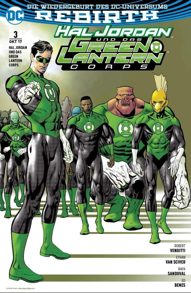 Hal Jordan und das Green Lantern Corps: Bd. 3: Verbündete Manga