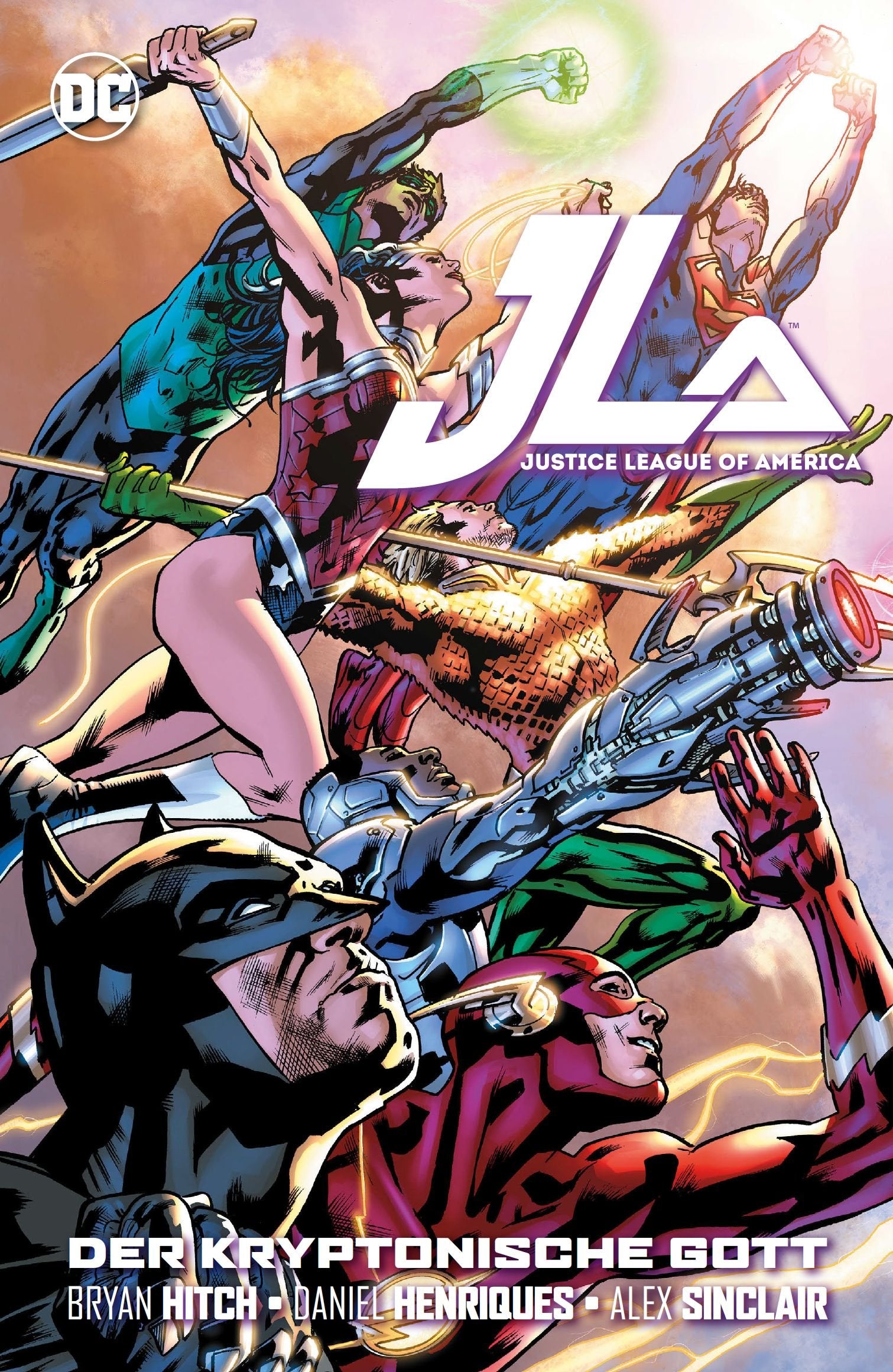Justice League of America: Der kryptonische Gott Manga