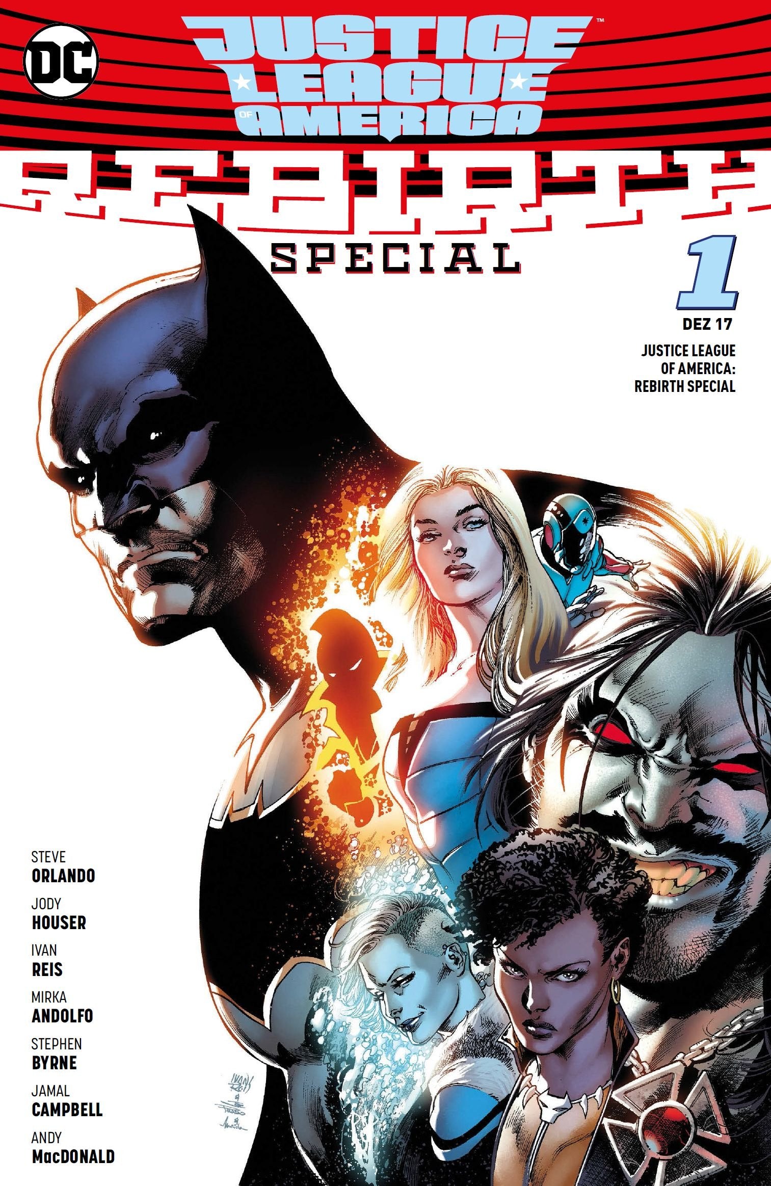 Justice League of America: Rebirth Special Manga