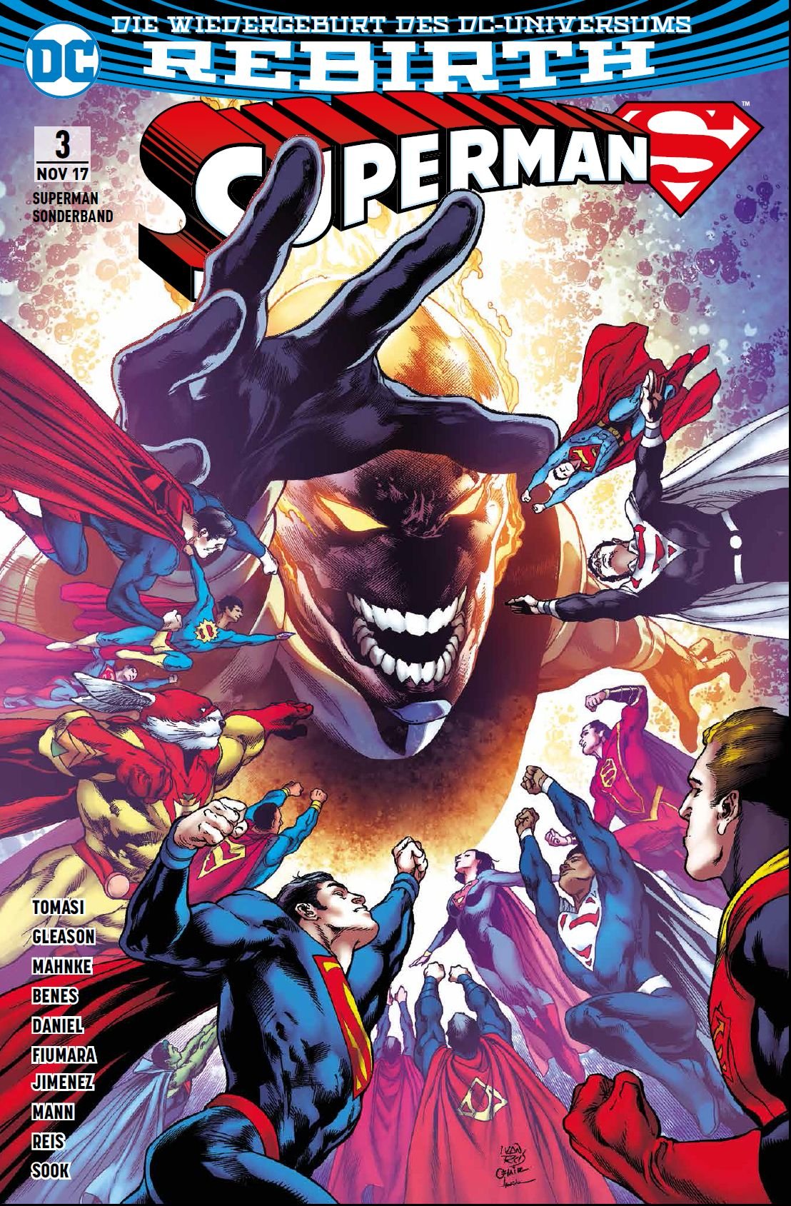Superman Sonderband: Bd. 3: Supermen aller Welten Manga