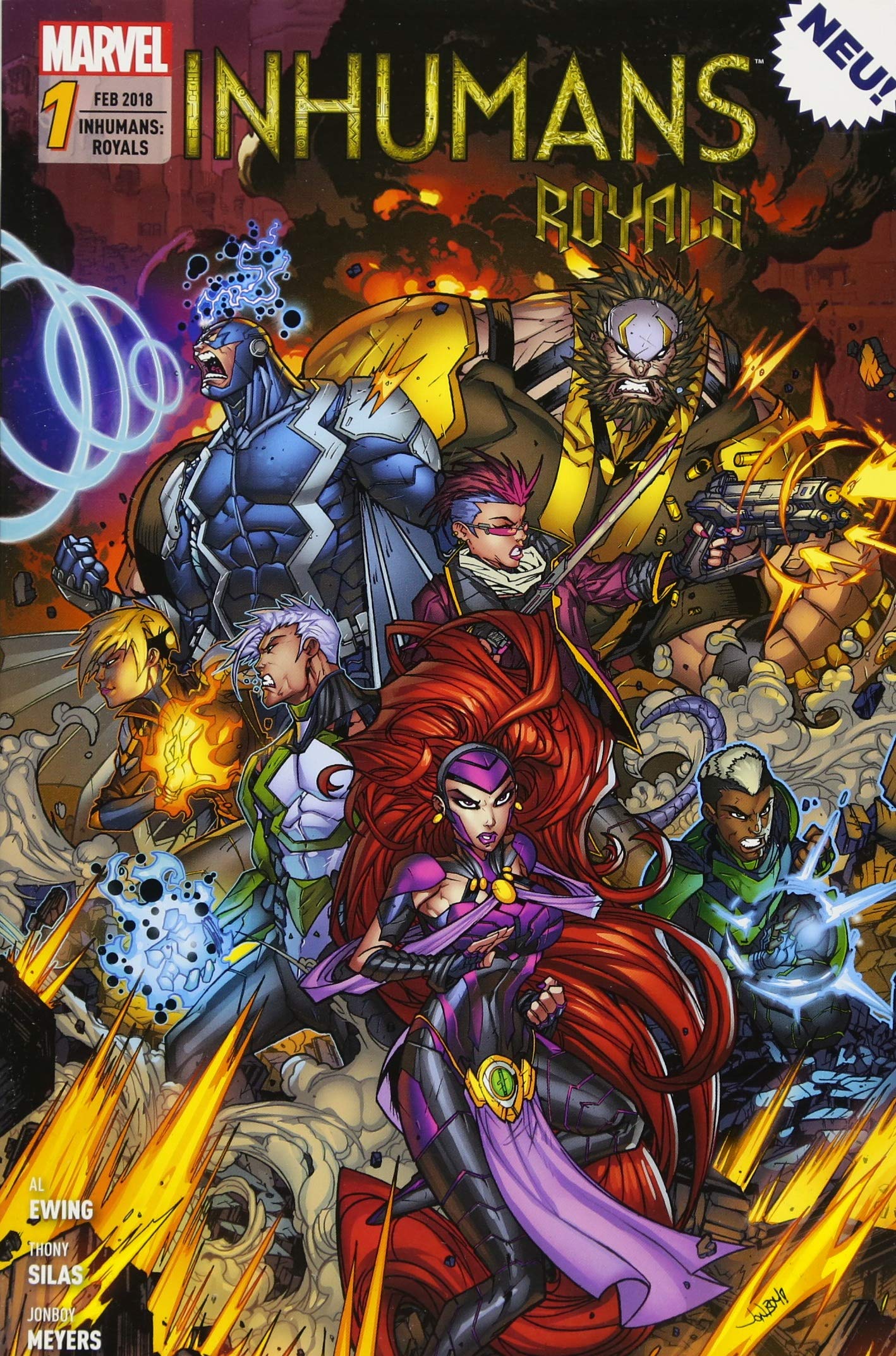 Inhumans: Royals: Bd. 1: Die Zukunft wartet nicht Manga