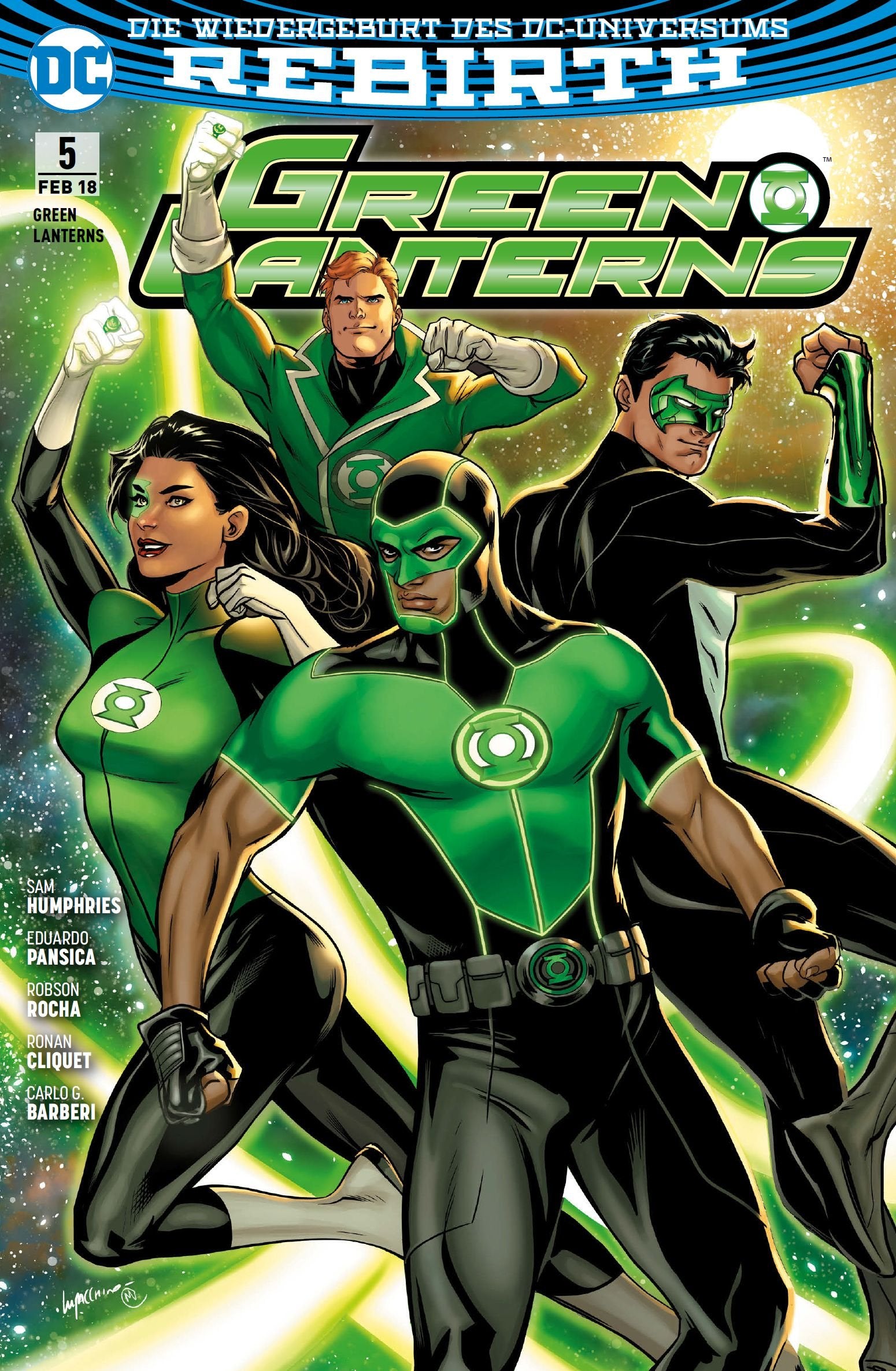 Green Lanterns: Bd. 5: Die Rückkehr der ersten Lantern Manga