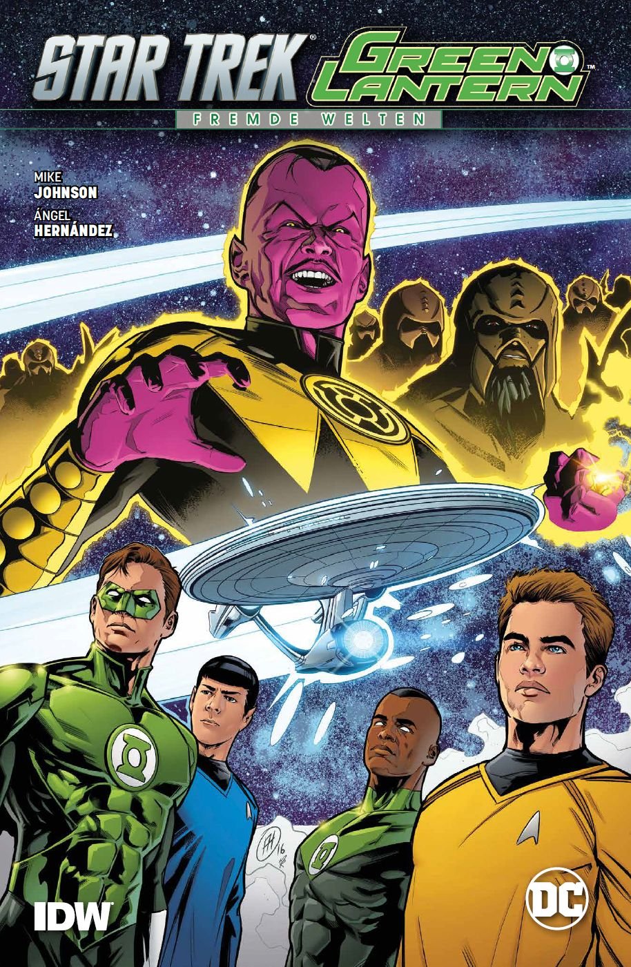 Star Trek/Green Lantern: Fremde Welten Manga