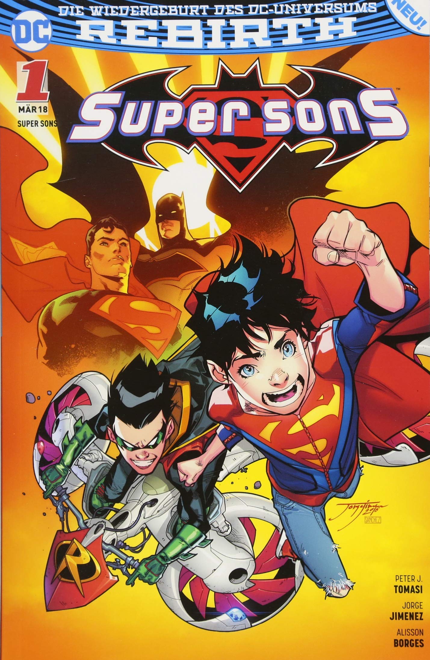 Super Sons: Bd. 1: Familienzoff Manga