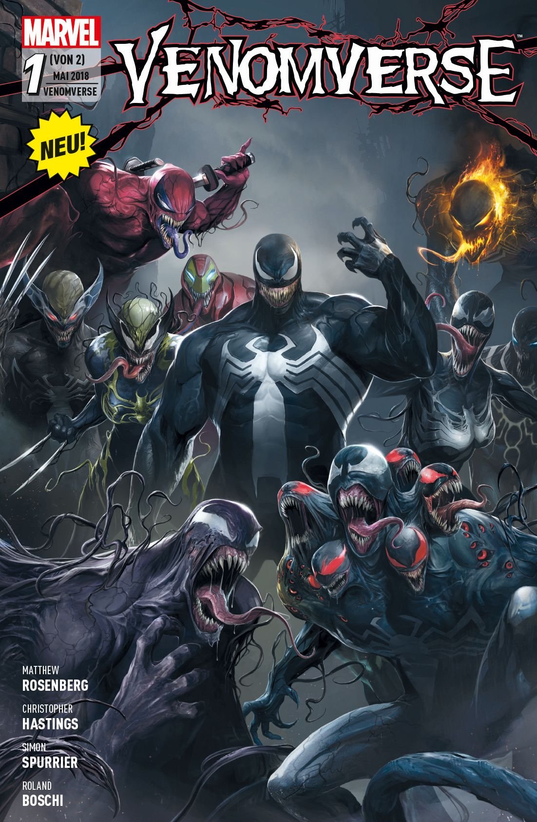 Venomverse: Bd. 1: Die Liga der Monster Manga