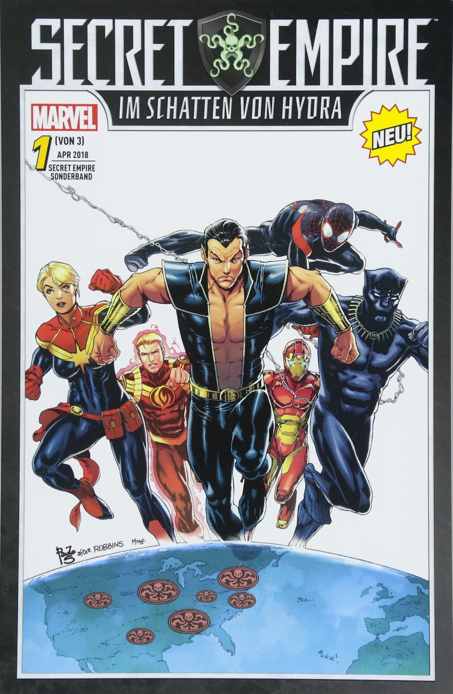 Secret Empire Sonderband: Bd. 1 (von 3): Im Schatten von Hydra Manga