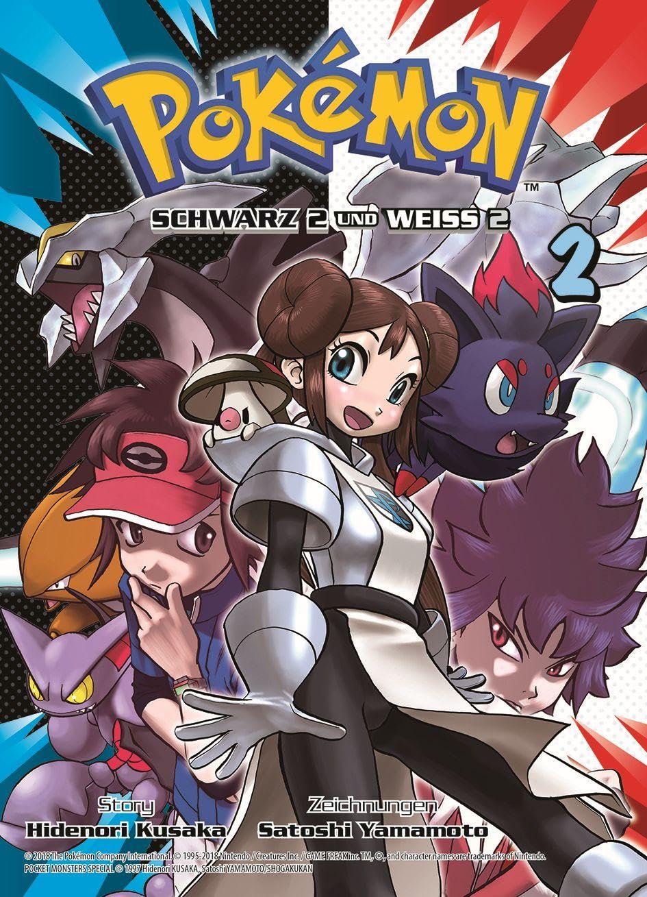 Pokémon Schwarz 2 und Weiss 2 Manga