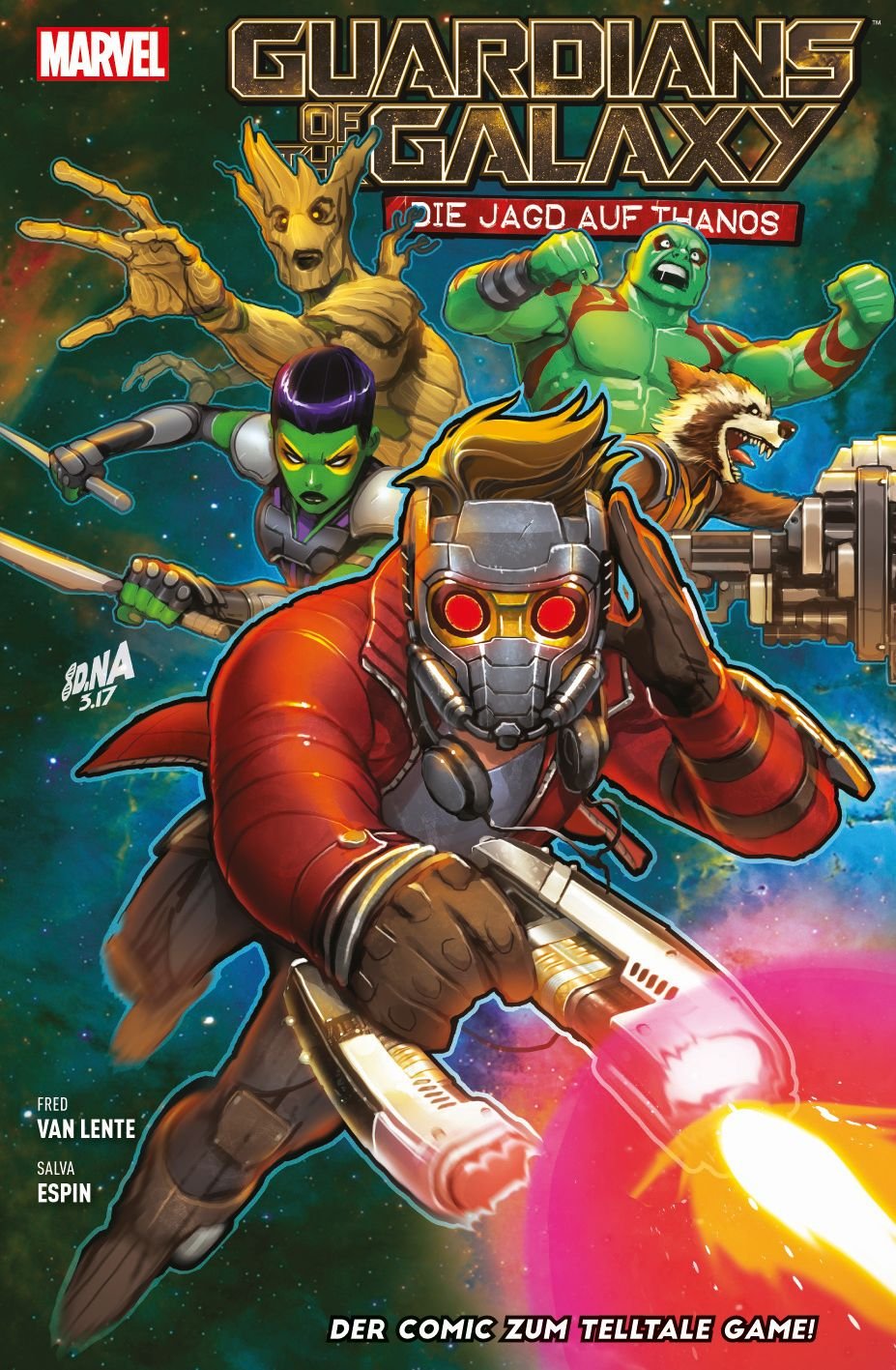 Guardians of the Galaxy: Die Jagd auf Thanos: Der Comic zum Telltale Game! Manga