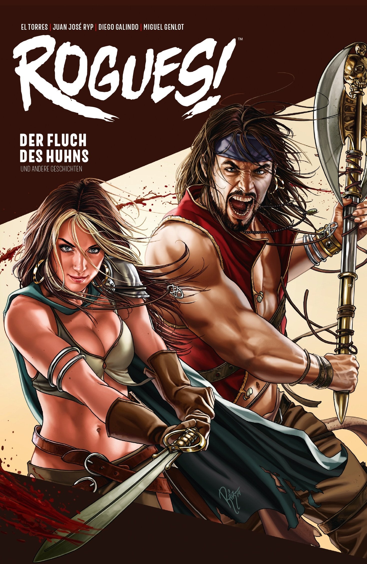 Rogues!: Bd. 1: Der Fluch des Huhns und andere Geschichten Humour & Satire