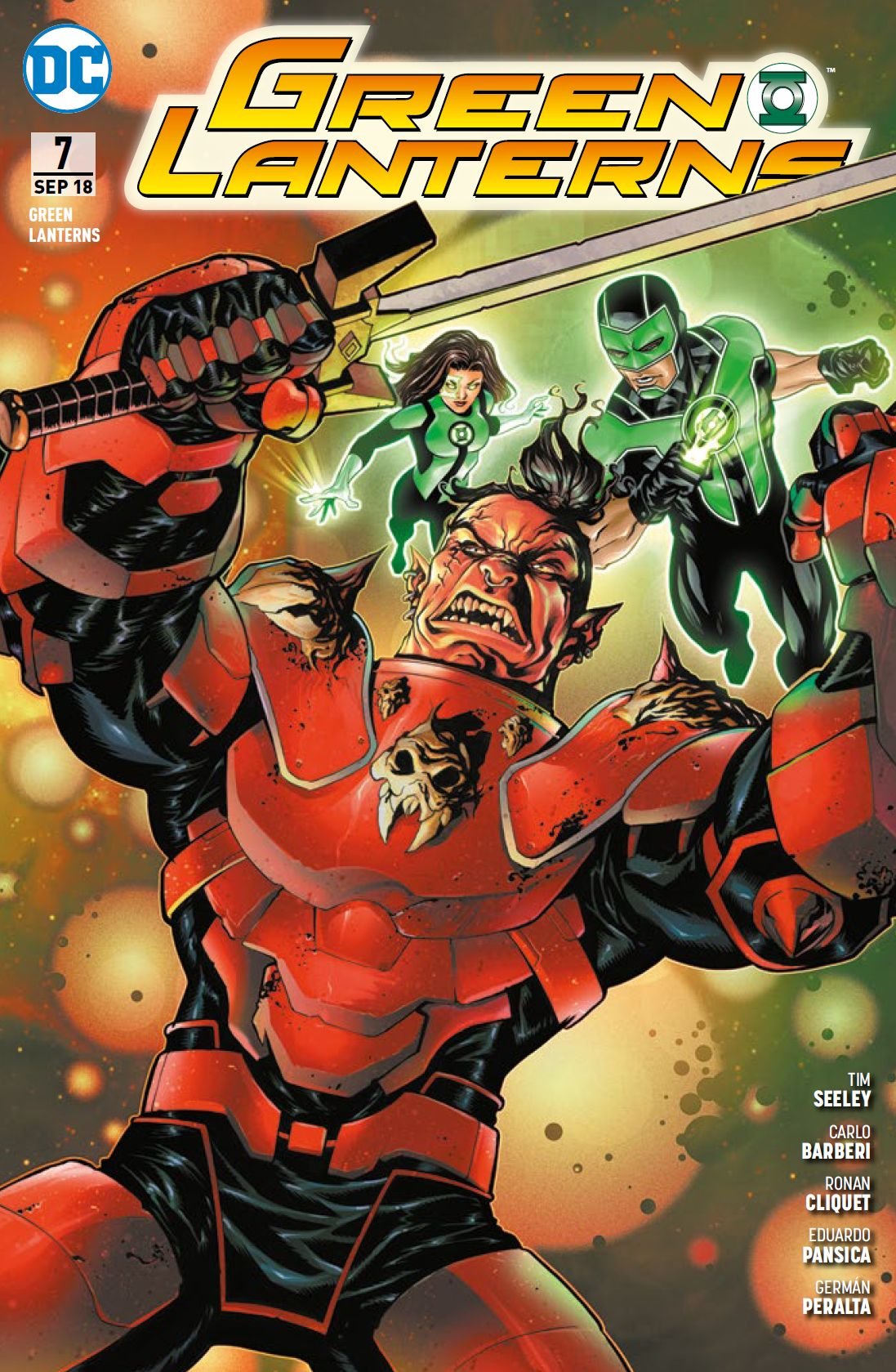 Green Lanterns: Bd. 7: Aufruhr im Weltraum Manga
