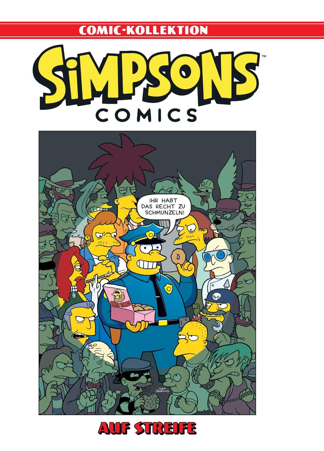 Simpsons Comic-Kollektion: Bd. 27: Auf Streife Manga