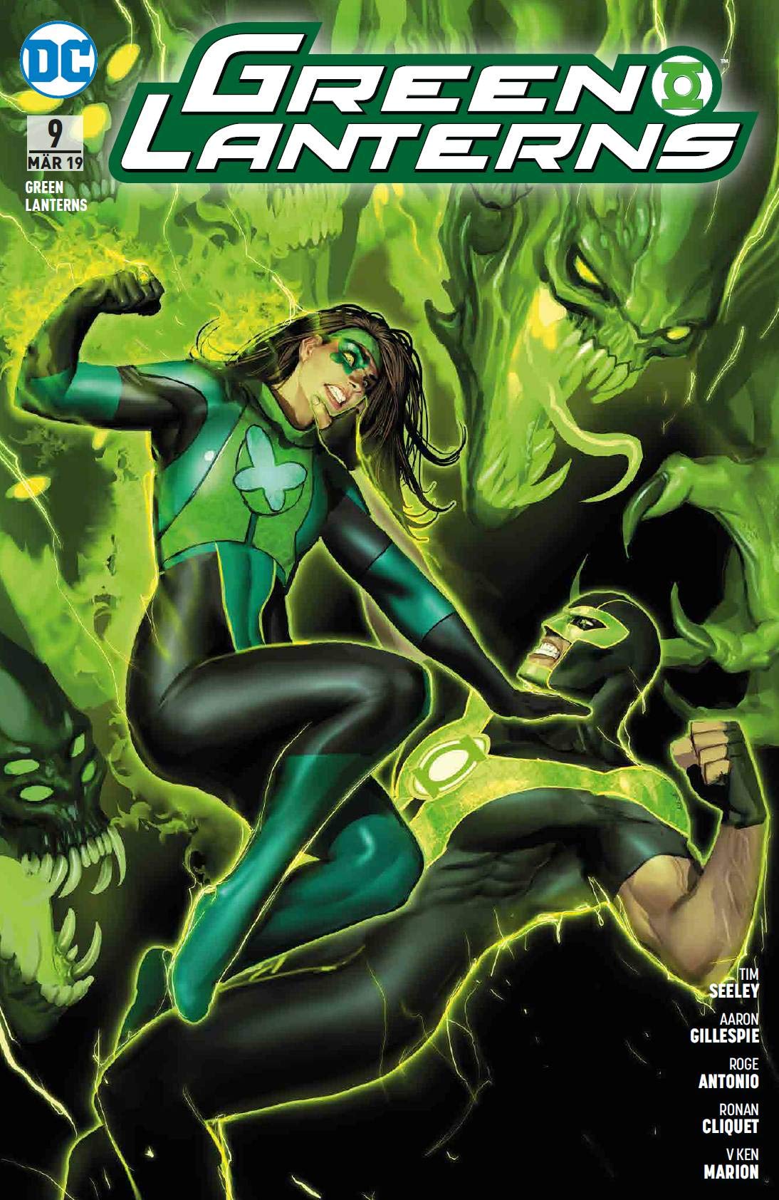 Green Lanterns: Bd. 9: Geister der Vergangenheit Manga