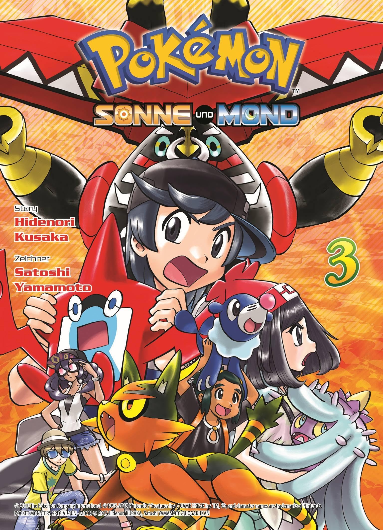 Pokémon - Sonne und Mond Manga