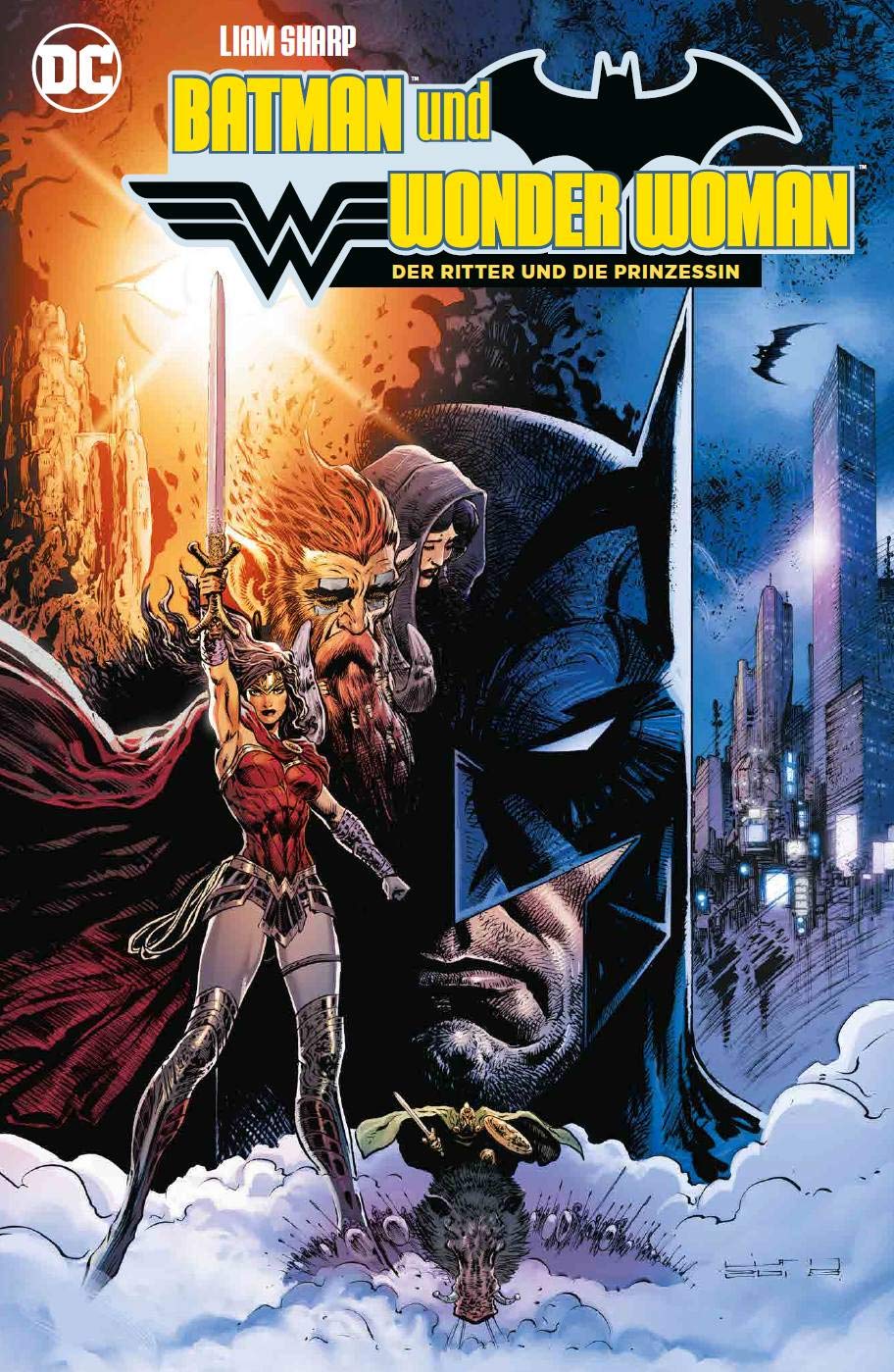 Batman und Wonder Woman: Der Ritter und die Prinzessin Manga
