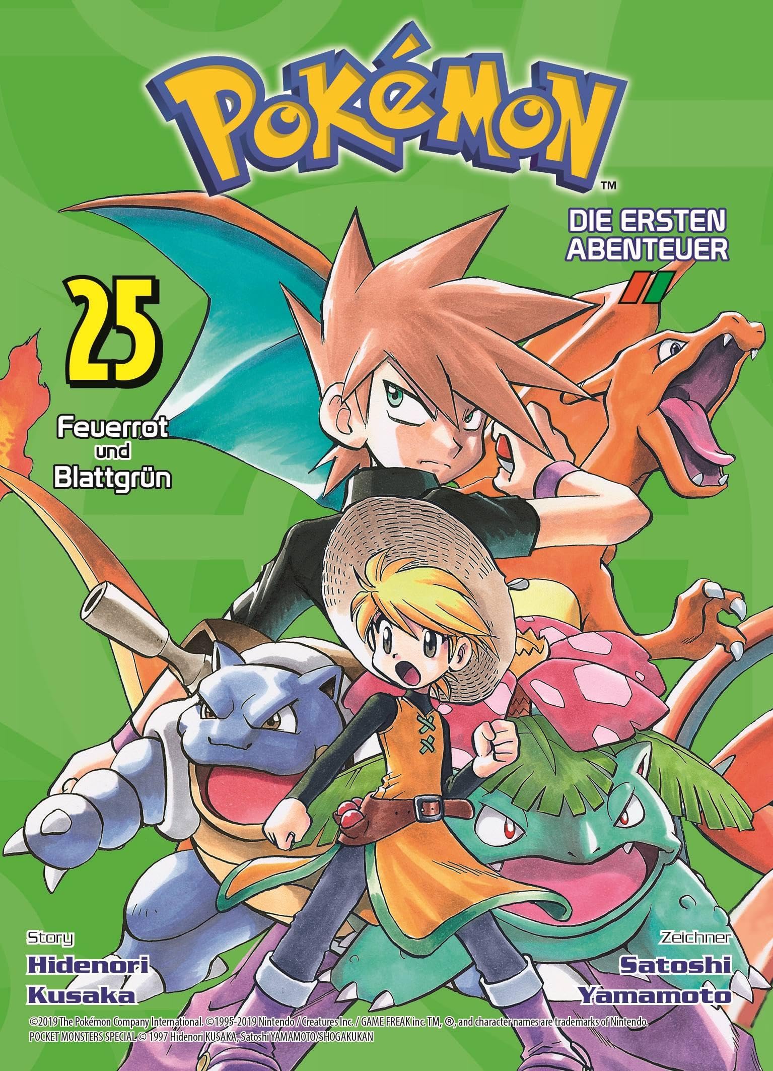Pokémon - Die ersten Abenteuer Manga