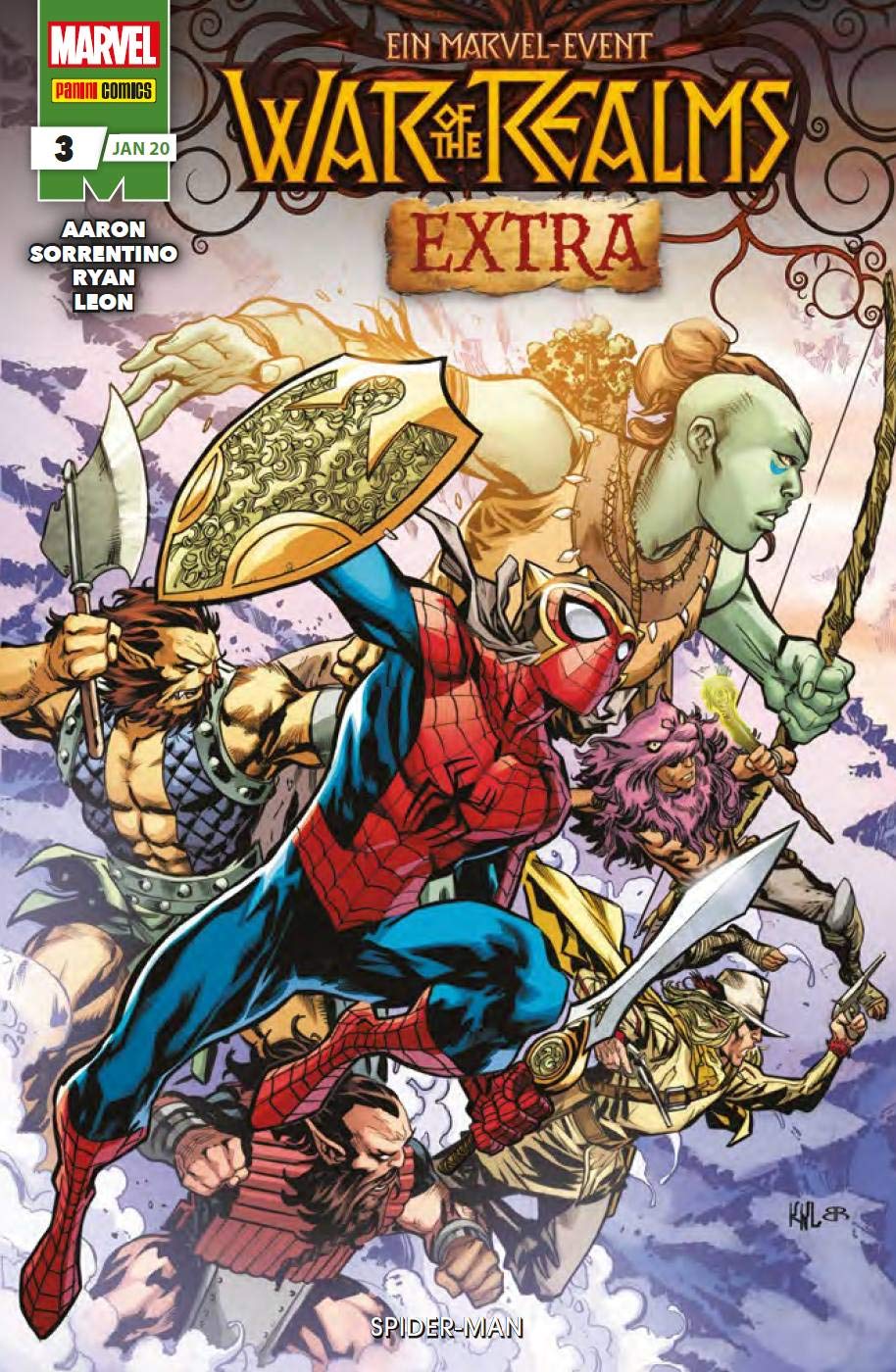 War of the Realms Extra: Bd. 3 (von 3): Spider-Man Manga