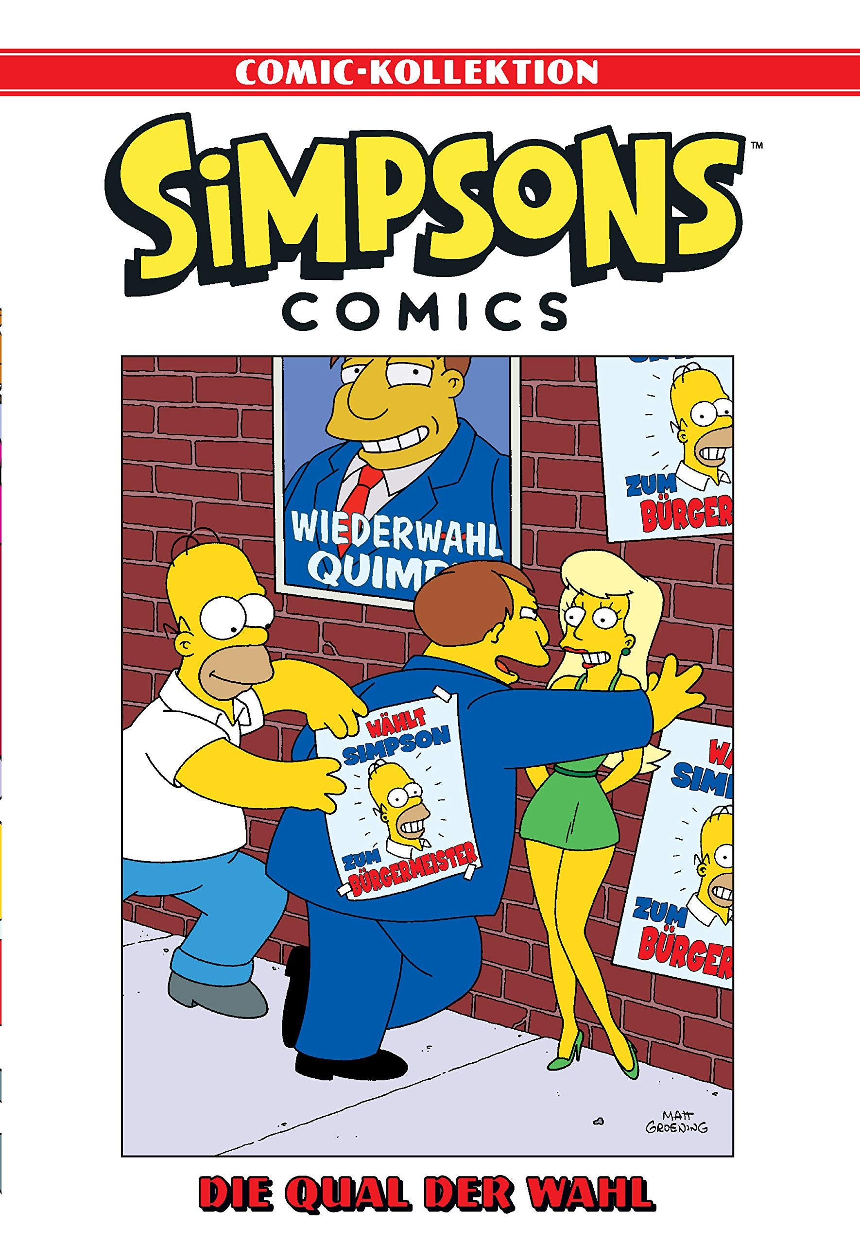 Simpsons Comic-Kollektion: Bd. 55: Die Qual der Wahl Manga