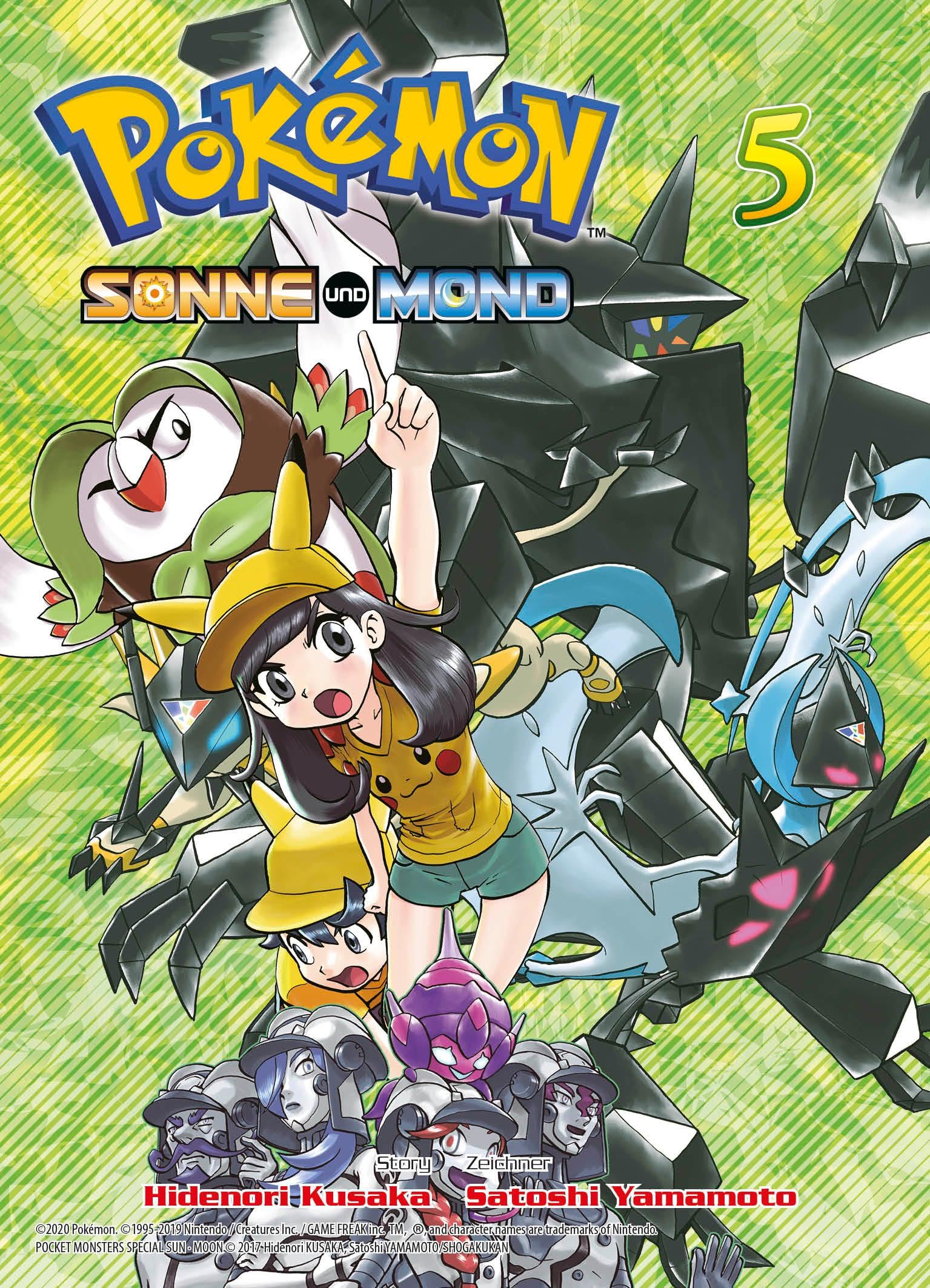 Pokémon - Sonne und Mond Manga
