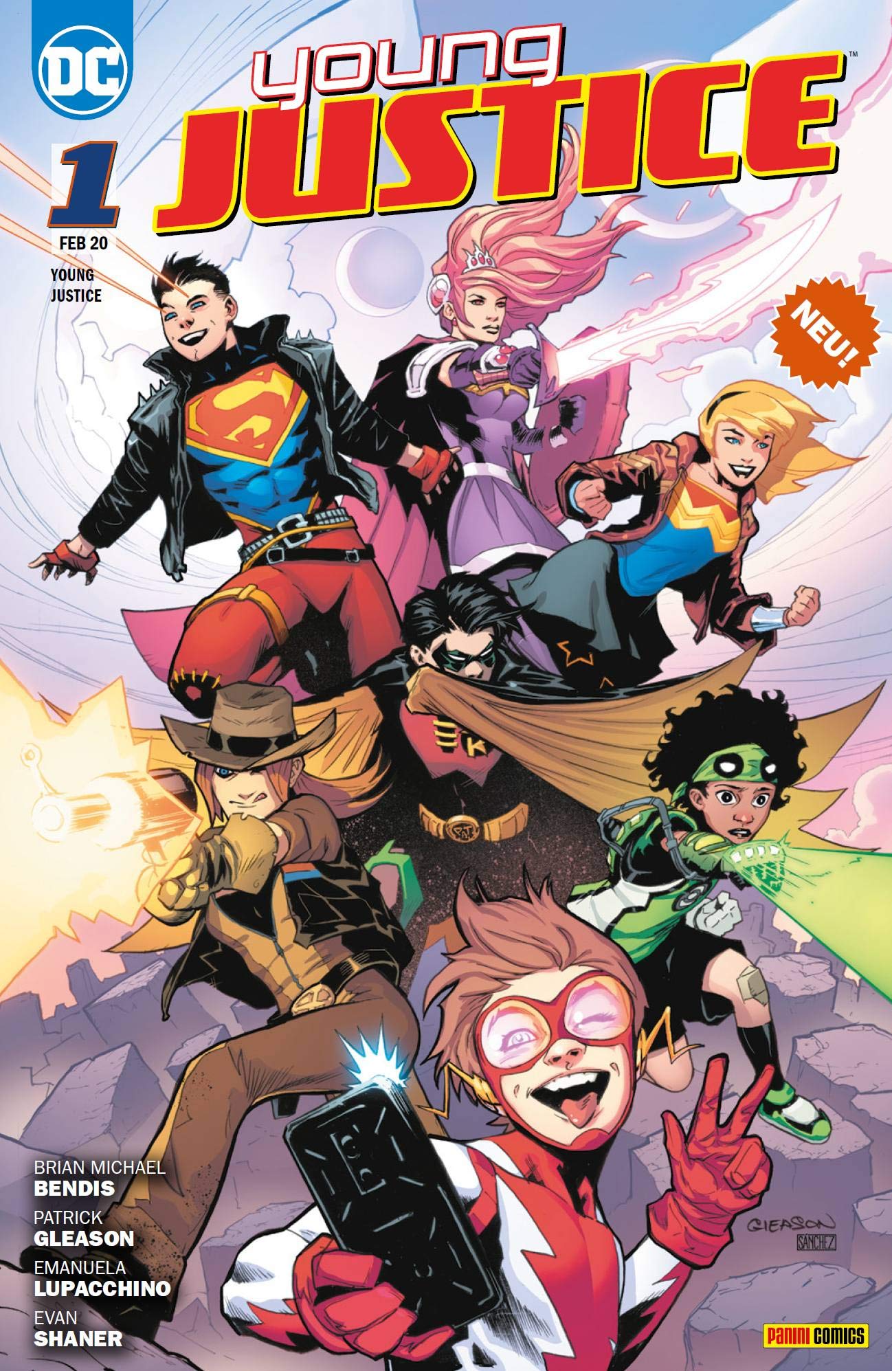 Young Justice: Bd. 1: Sieben Krisen Manga