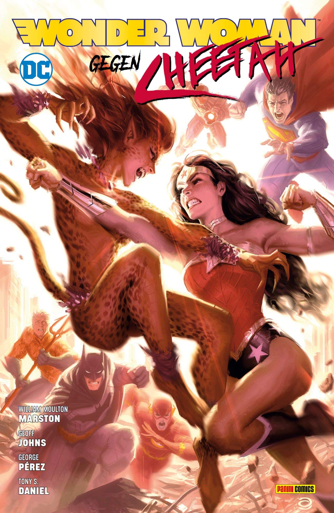 Wonder Woman gegen Cheetah Manga