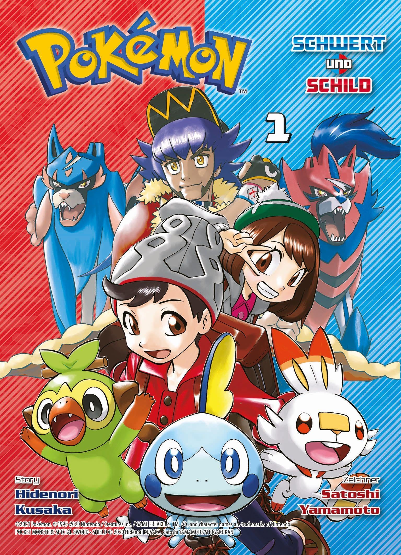 Pokémon - Schwert und Schild 01 Manga