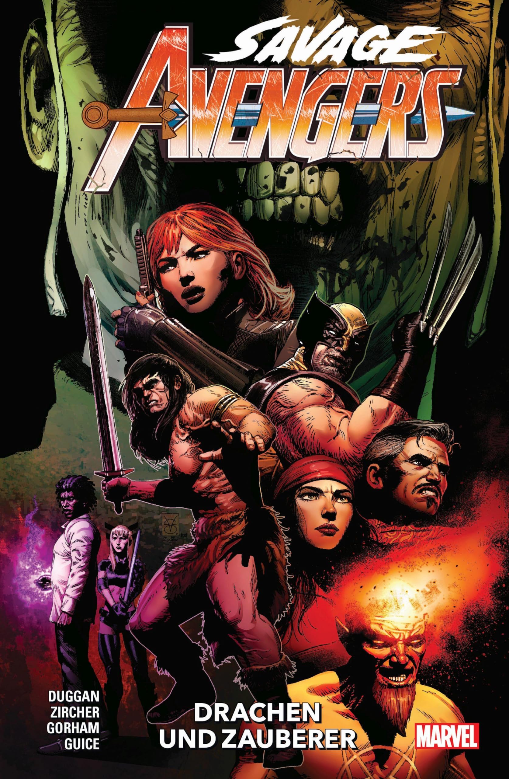 Savage Avengers: Bd. 3: Drachen und Zauberer Manga