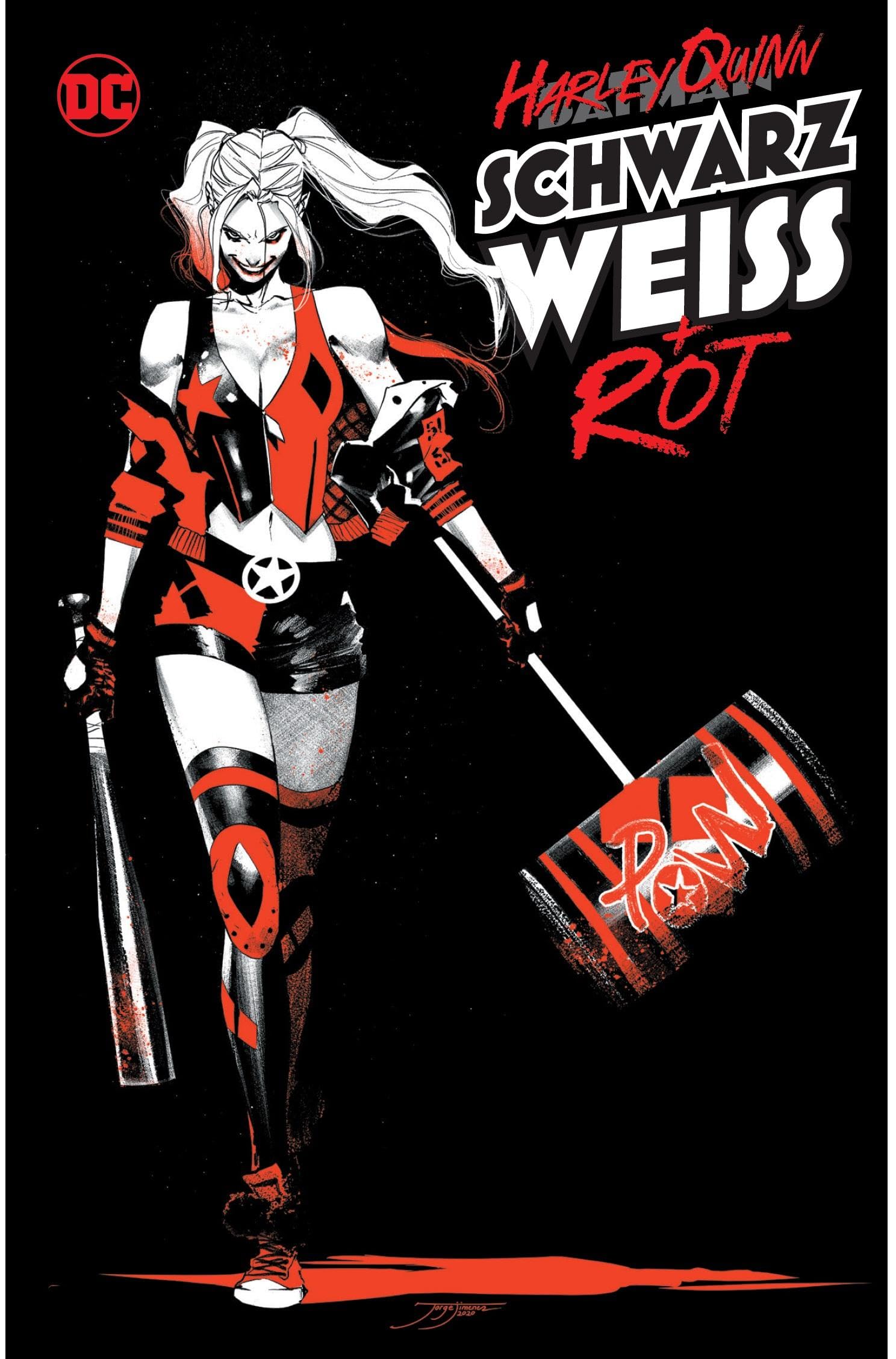 Harley Quinn: Schwarz, Weiß und Rot Manga
