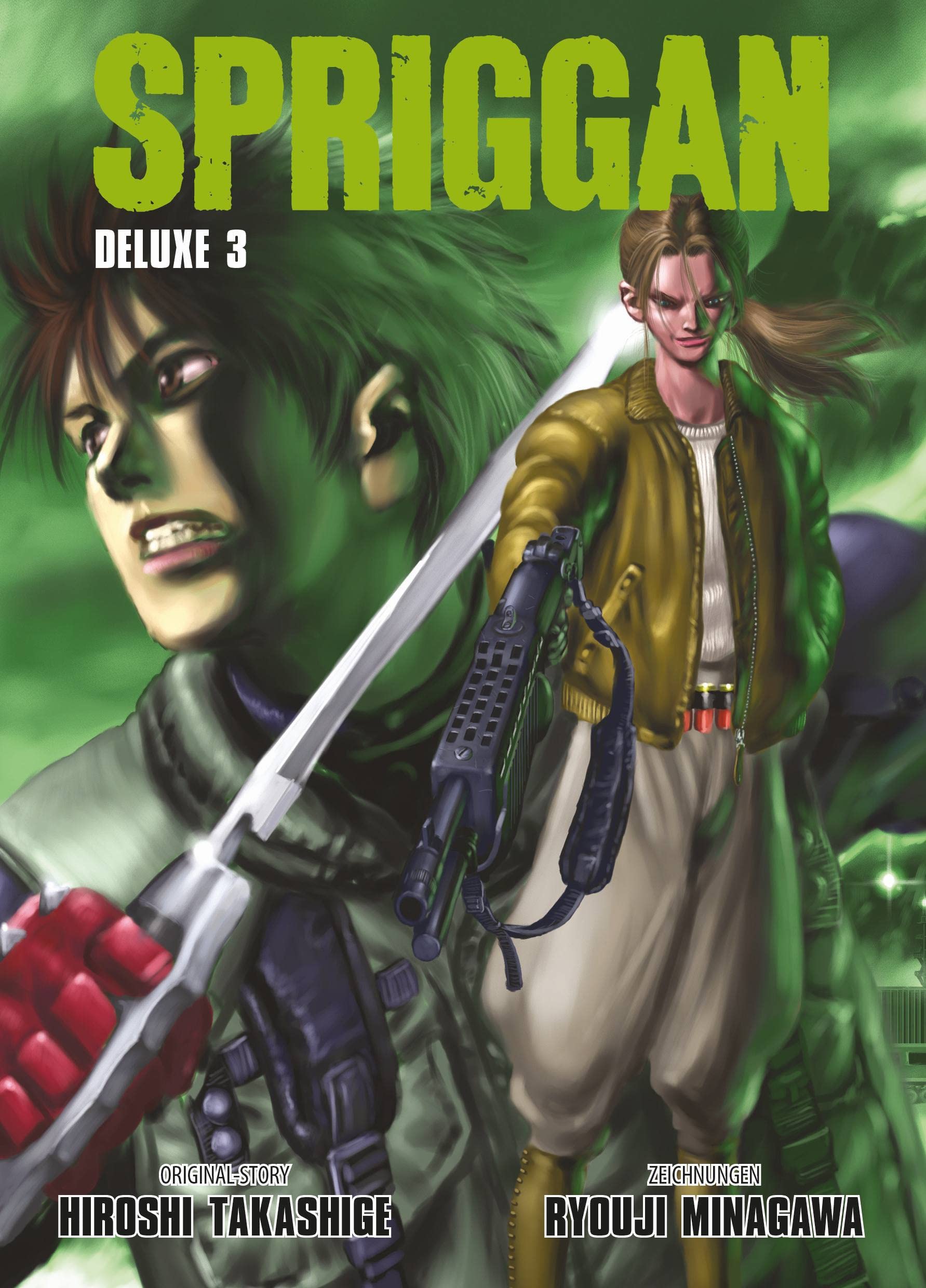 Spriggan Deluxe 03: Der Manga-Klassiker mit einer Welt voller Abenteuer und Geheimnisse, in der Mythologie auf Wissenschaft trifft! Manga