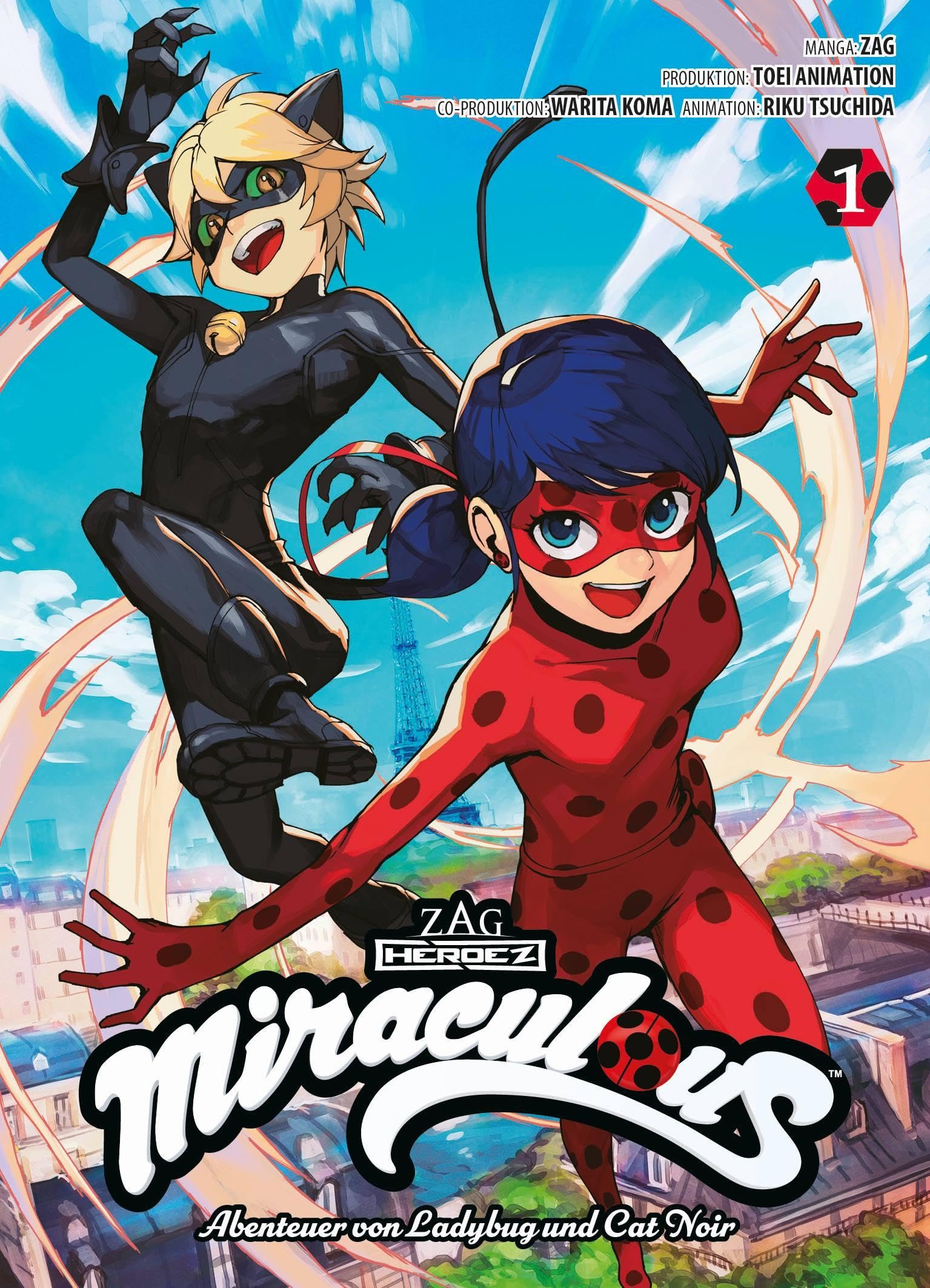 Miraculous - Die Abenteuer von Ladybug und Cat Noir (Manga) 01 Manga